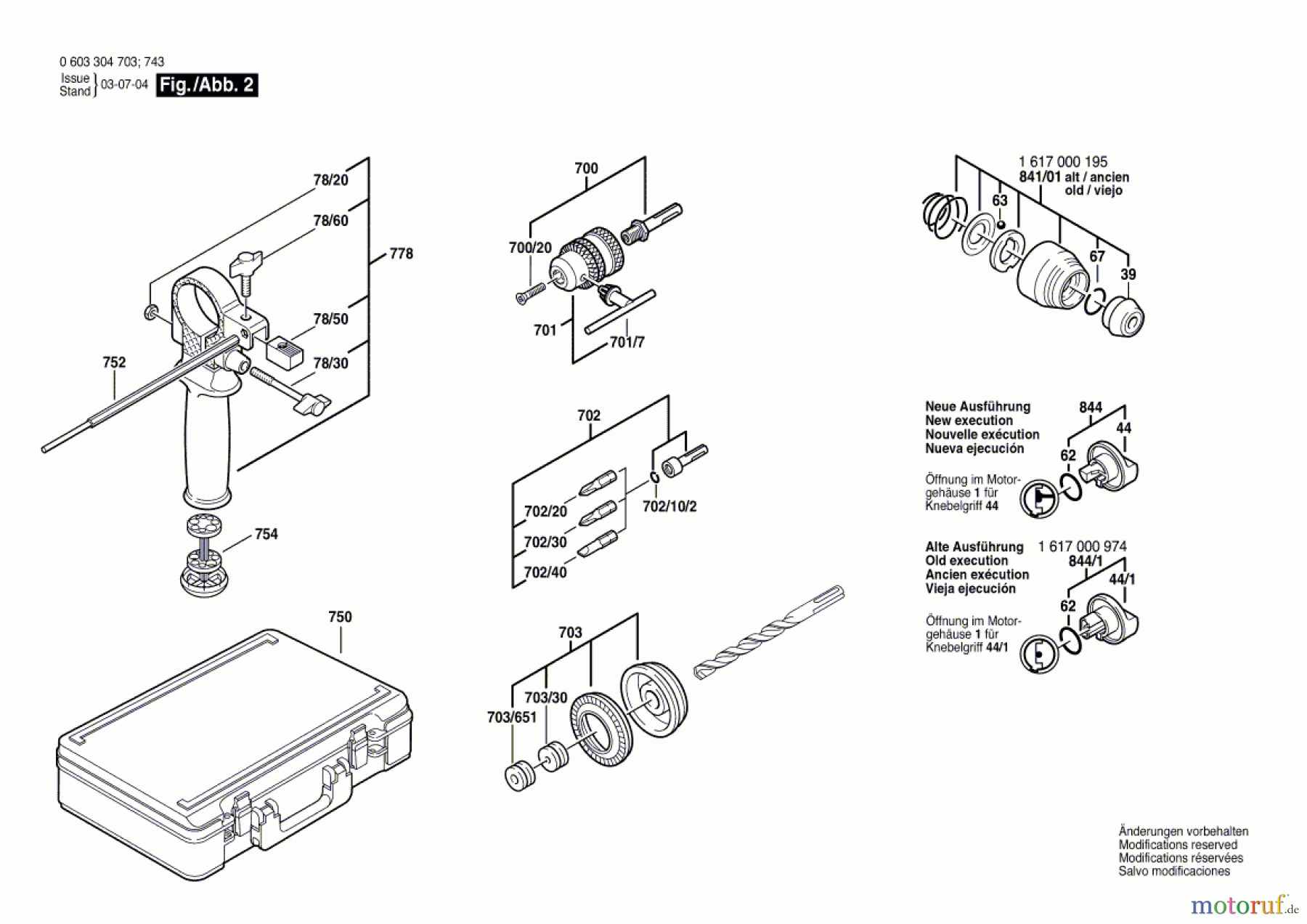 Bosch Werkzeug Bohrhammer PBH 160 R Seite 2