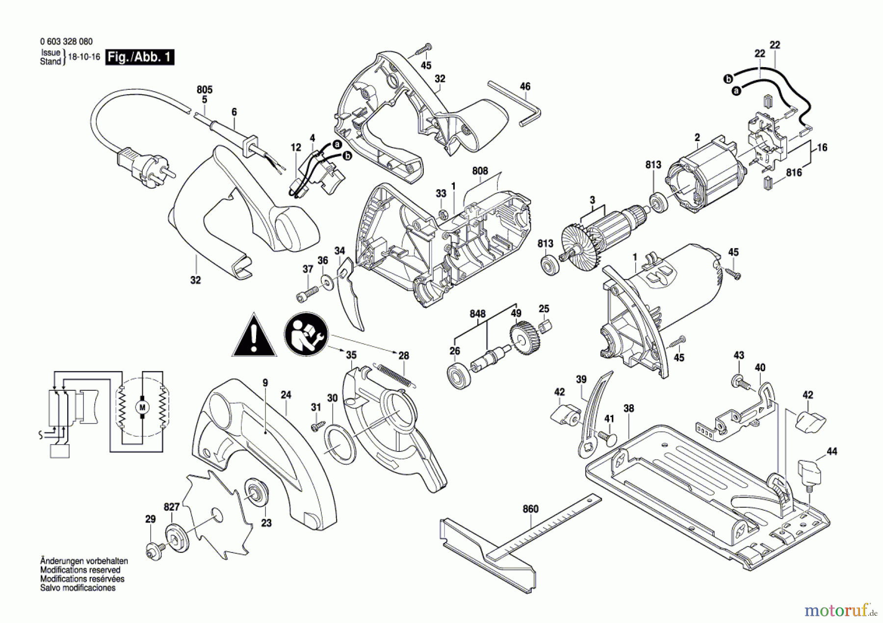 Bosch Akku Werkzeug Akku-Kreissäge KS 5500 PLUS Seite 1