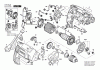 Bosch Schlagbohrmaschine PSB 650 RA Ersatzteile Seite 1