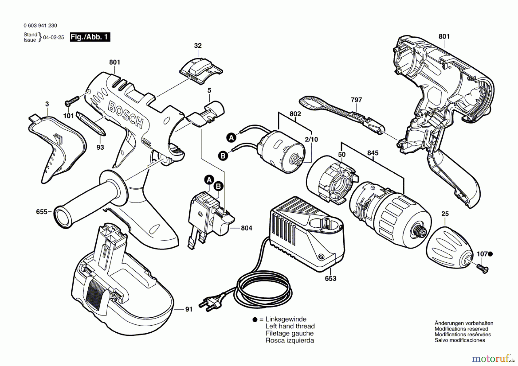 Bosch Akku Werkzeug Akku-Schlagbohrschrauber PSB 24 VE-2 Seite 1