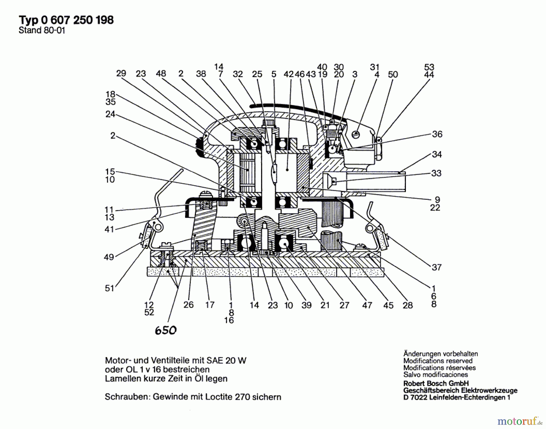 Bosch Werkzeug Schwingschleifer 50 WATT-SERIE Seite 1