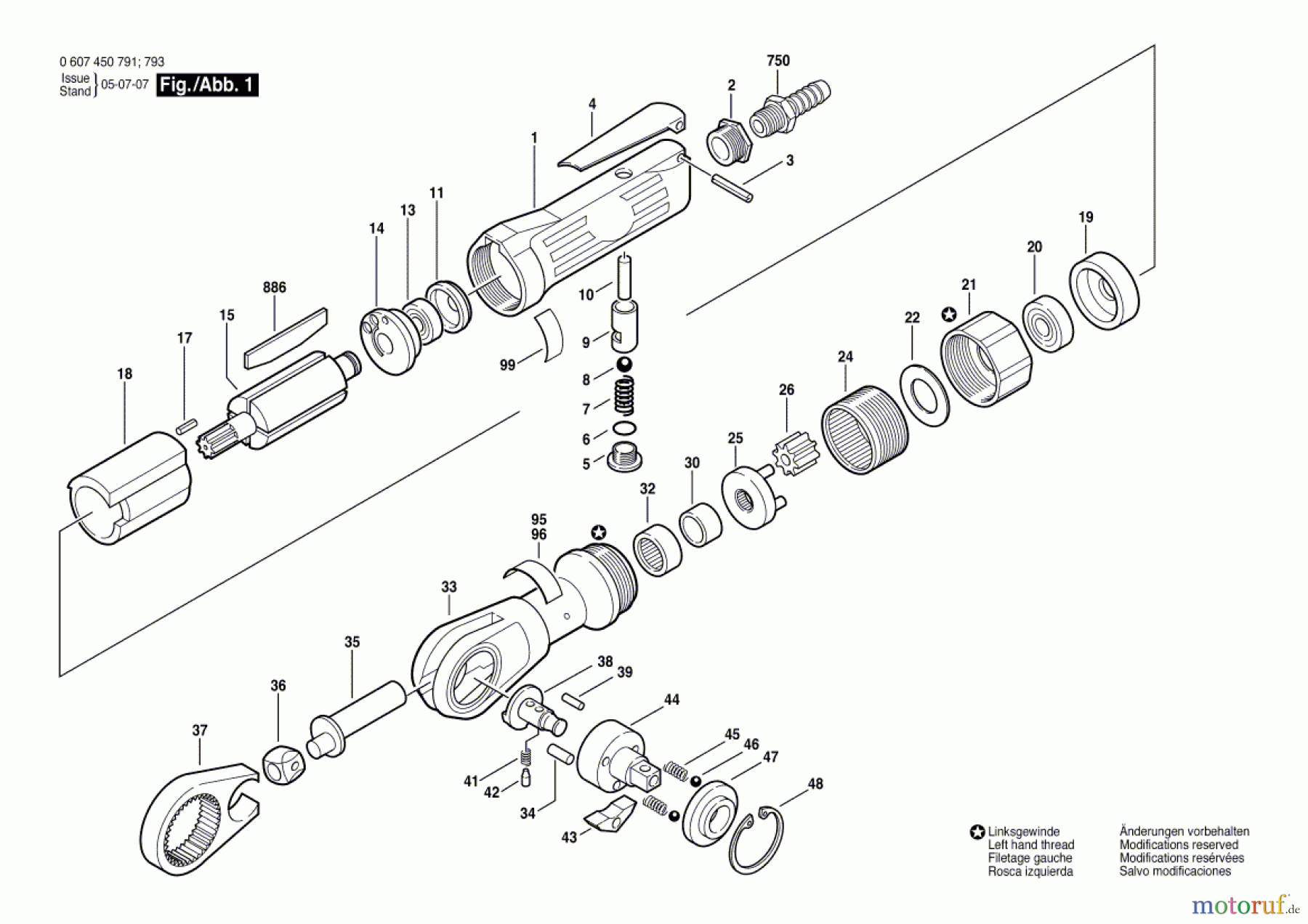  Bosch Werkzeug Pw-Ratschenschrauber DRS 1/2