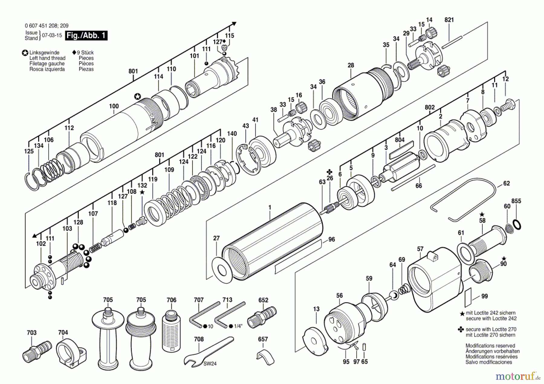 Bosch Werkzeug Pw-Schrauber-Ind 370 WATT-SERIE Seite 1