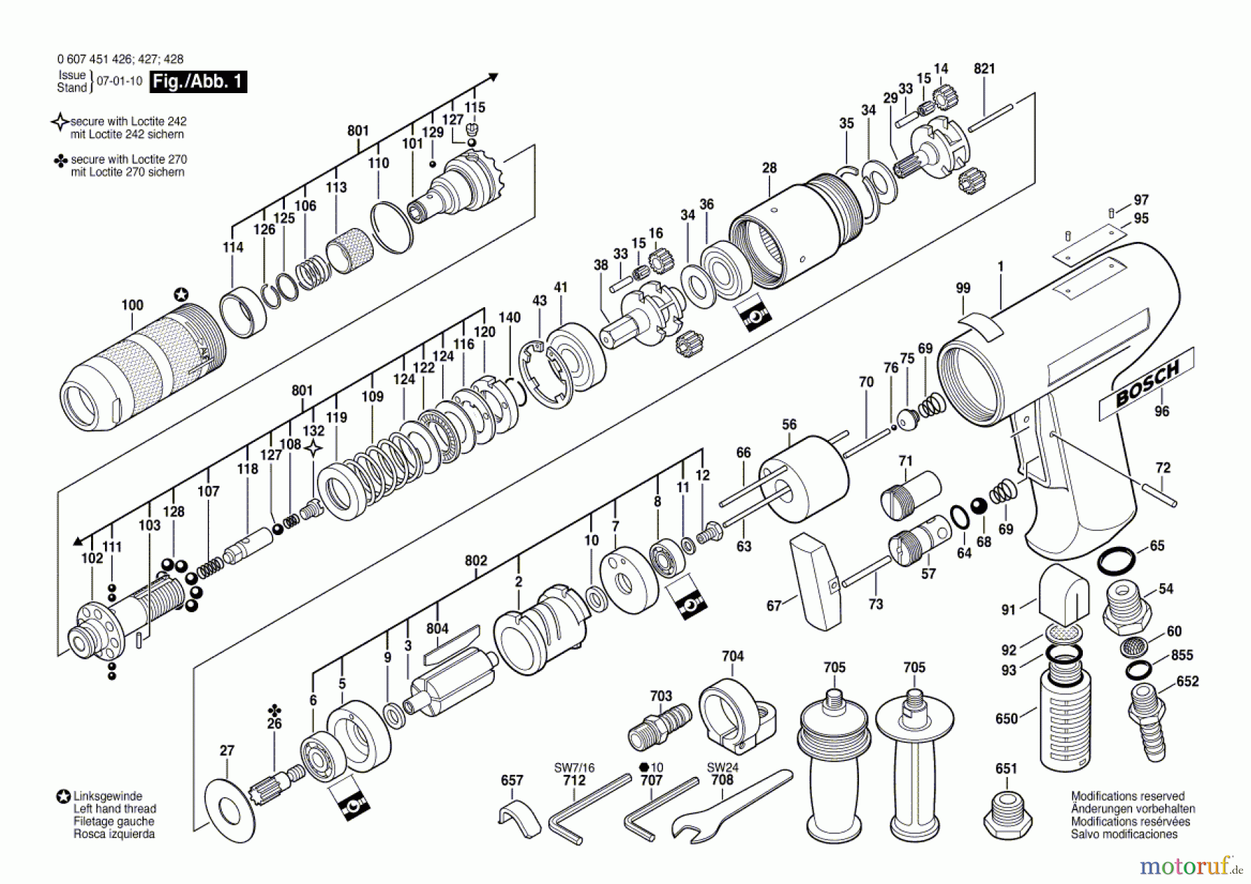 Bosch Werkzeug Pw-Schrauber-Ind 370 WATT-SERIE Seite 1