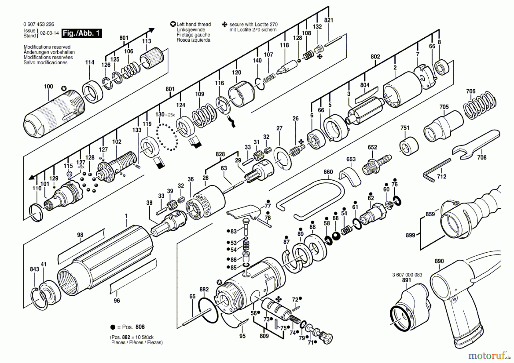 Bosch Werkzeug Pw-Schrauber-Ind 180 WATT-SERIE Seite 1