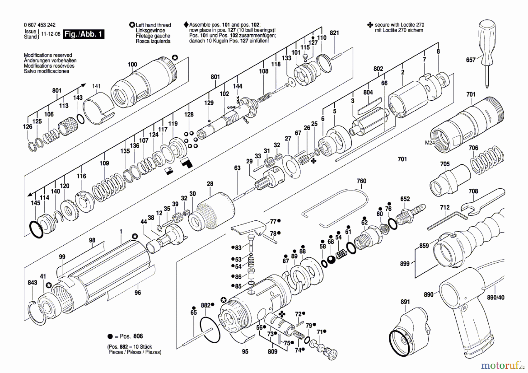 Bosch Werkzeug Pw-Schrauber-Ind 180 WATT-SERIE Seite 1