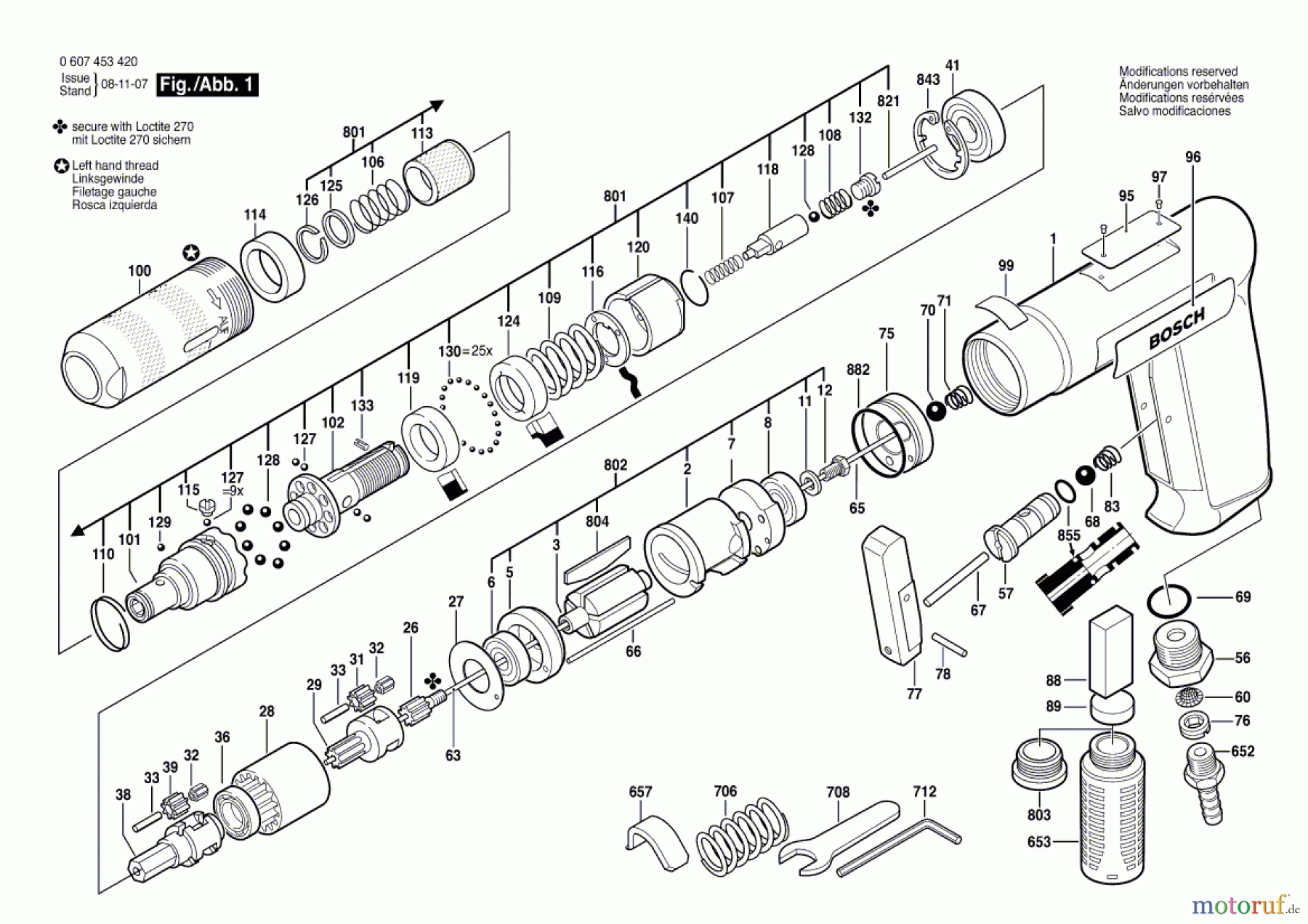 Bosch Werkzeug Pw-Schrauber-Ind 180 WATT-SERIE Seite 1