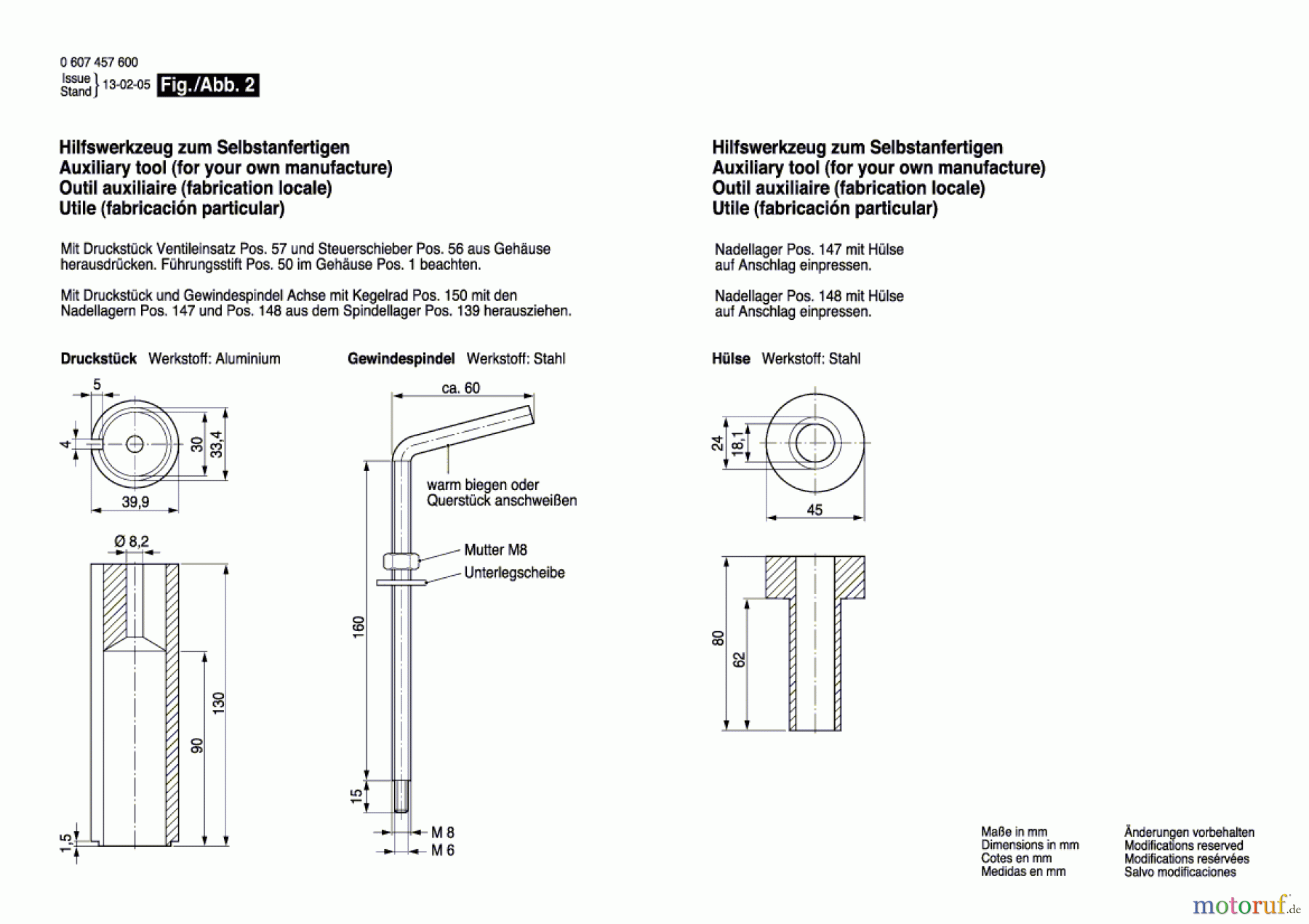 Bosch Werkzeug Pw-Winkelschrauber-Ind 740 WATT-SERIE Seite 2