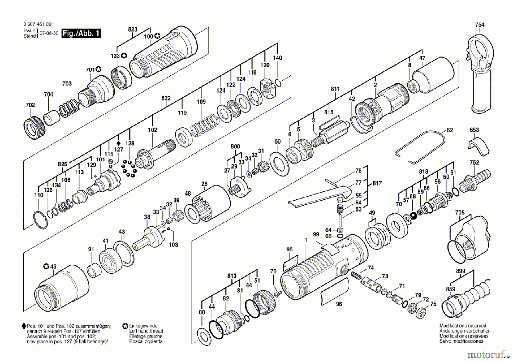  Bosch Werkzeug Pw-Schrauber-Ind 400 WATT-SERIE Seite 1