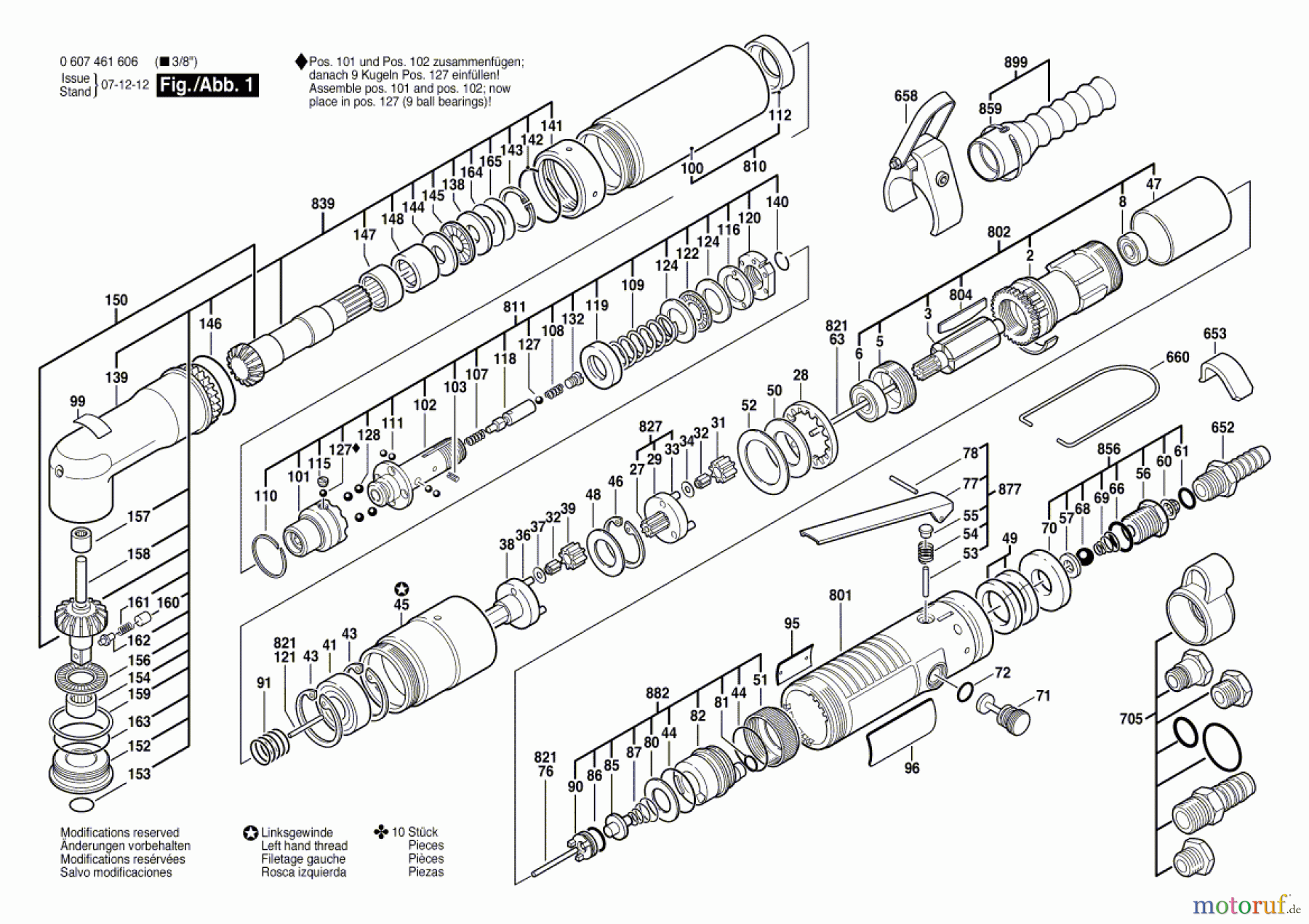  Bosch Werkzeug Pw-Winkelschrauber-Ind 400 WATT-SERIE Seite 1