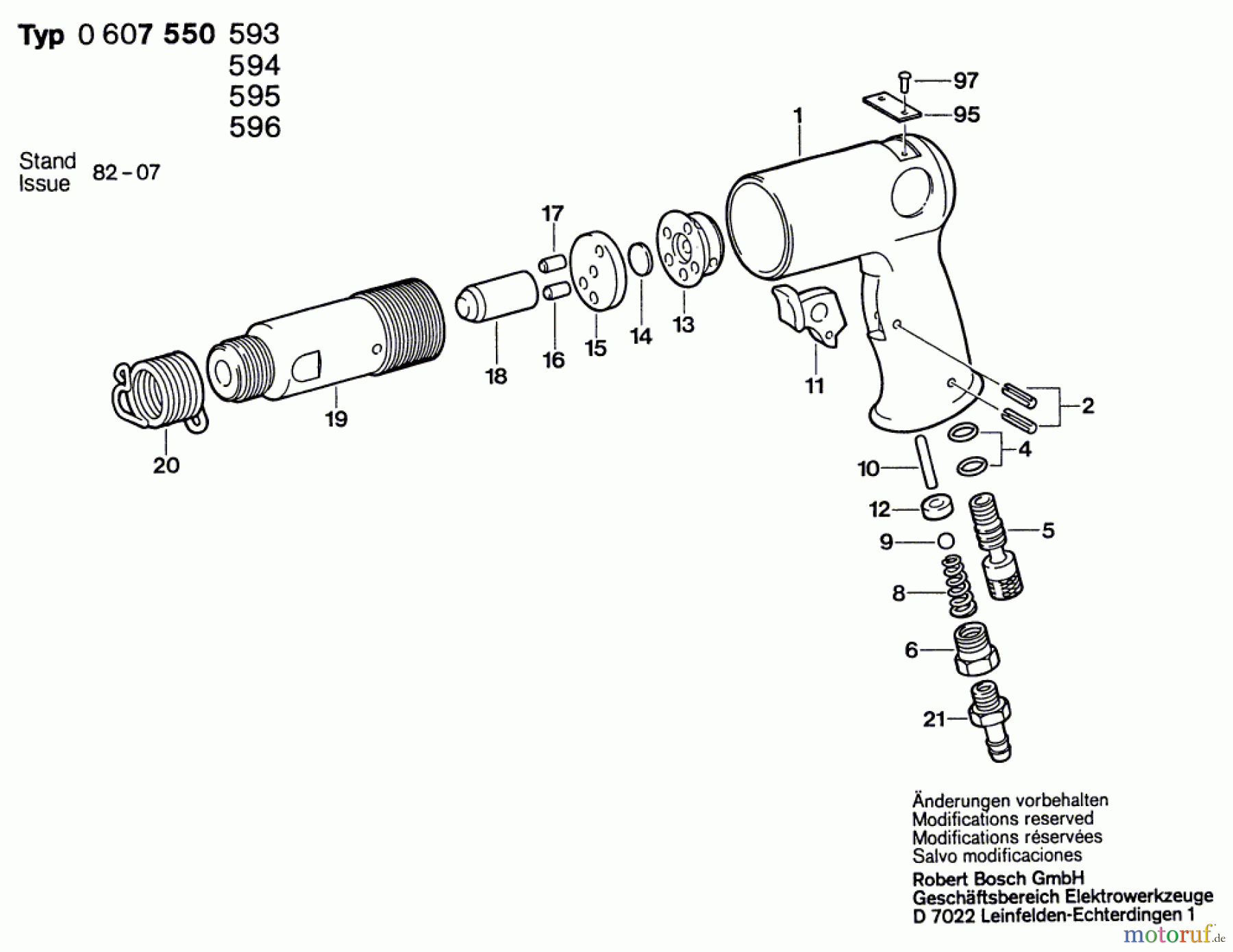 Bosch Werkzeug Meisselhammer ---- Seite 1