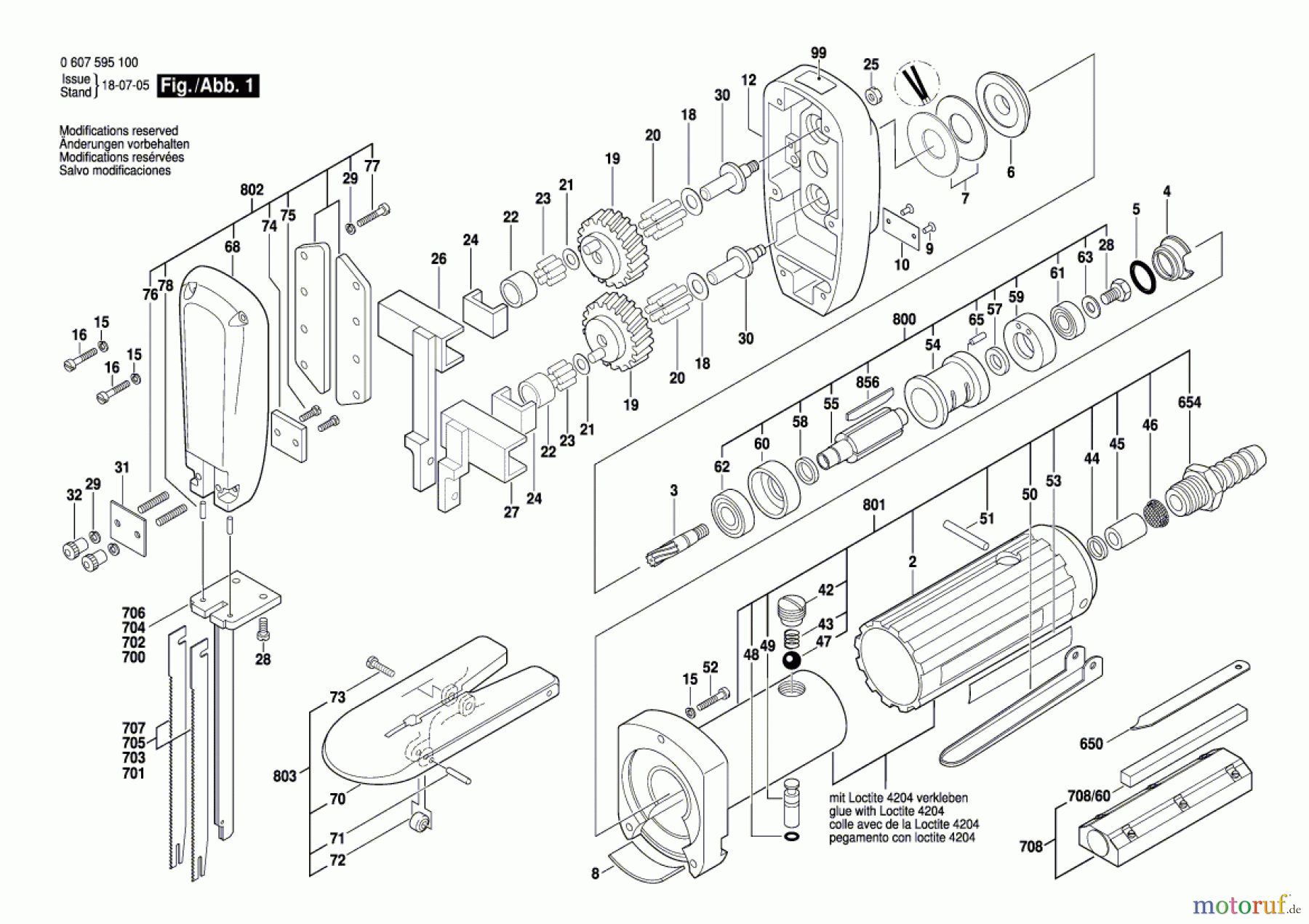 Bosch Werkzeug Pw-Schaumstoffsäge 7595-100 Seite 1