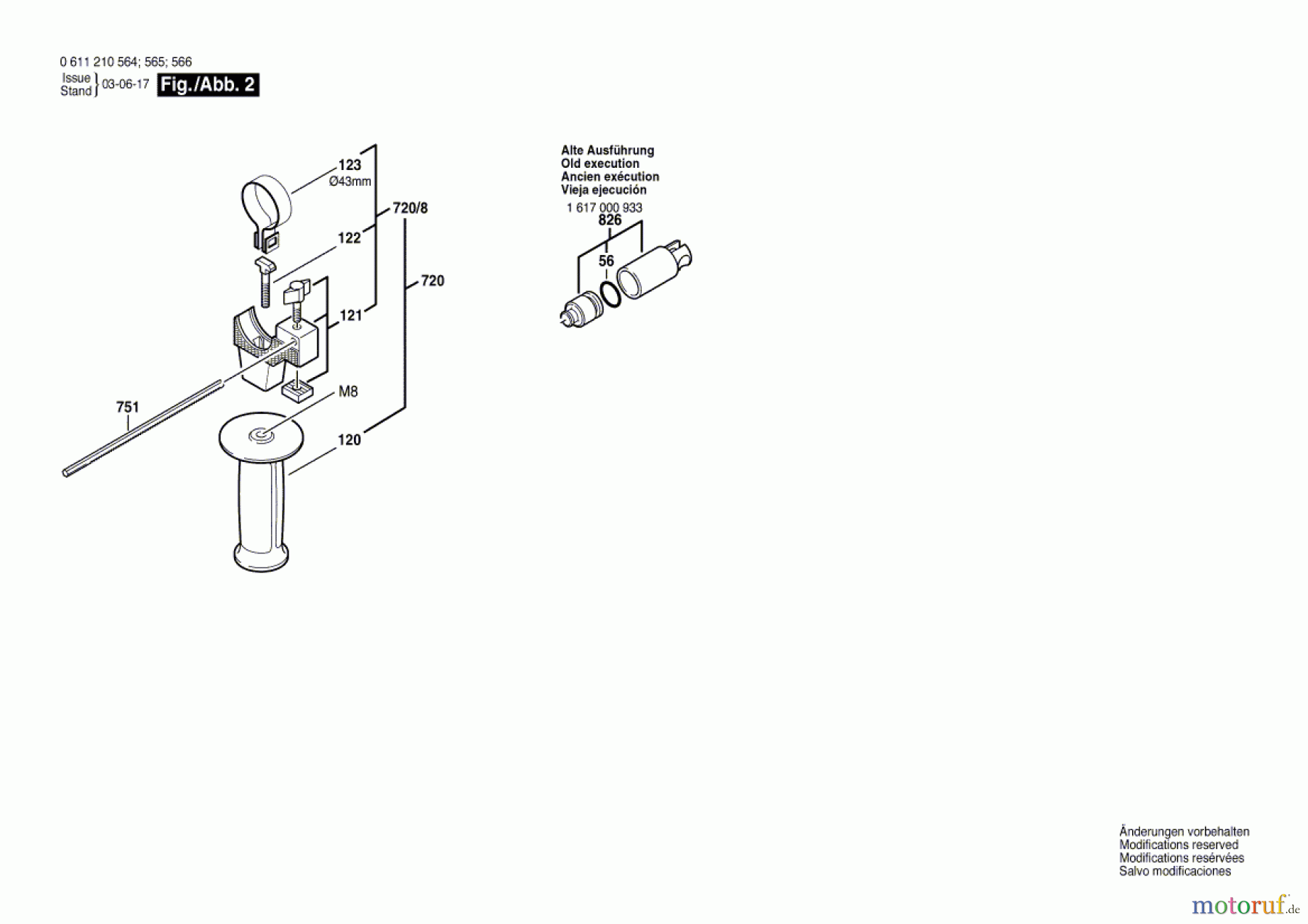 Bosch Werkzeug Gw-Bohrhammer DB 500 Seite 2