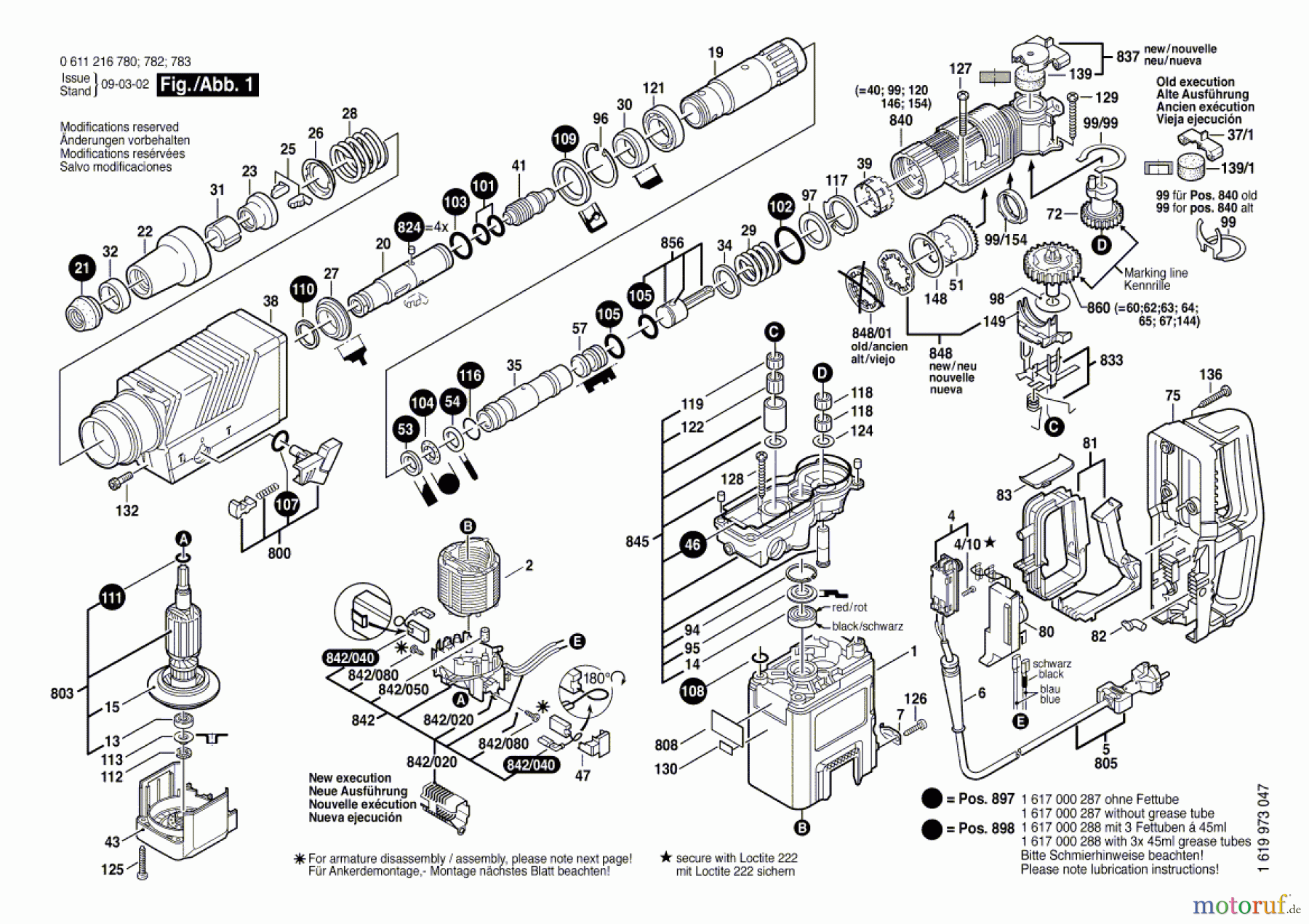Bosch Werkzeug Gw-Bohrhammer 750 Seite 1