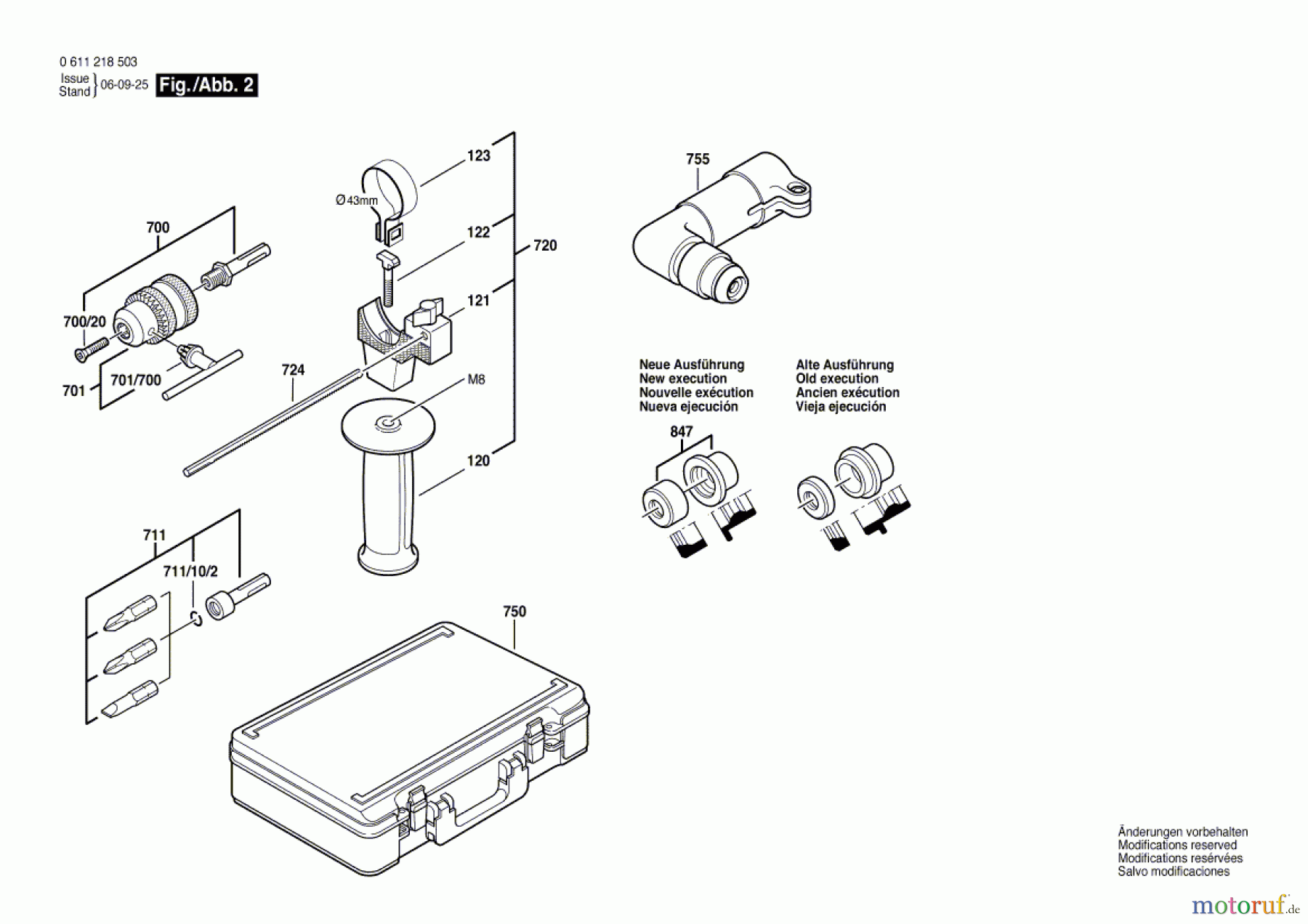 Bosch Werkzeug Bohrhammer GBH 2-24 DSR Seite 2
