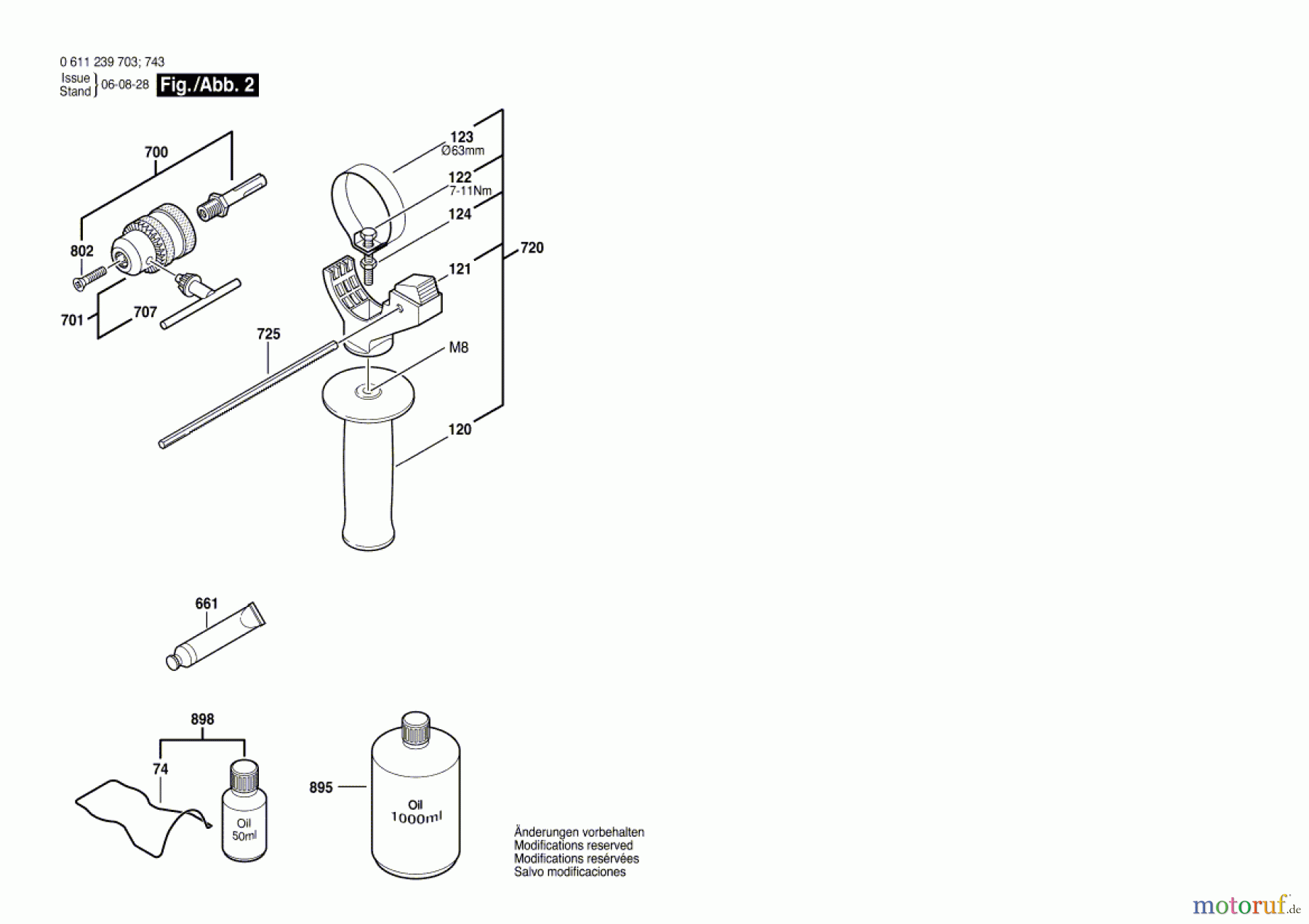 Bosch Werkzeug Bohrhammer GBH 3-28 E Seite 2