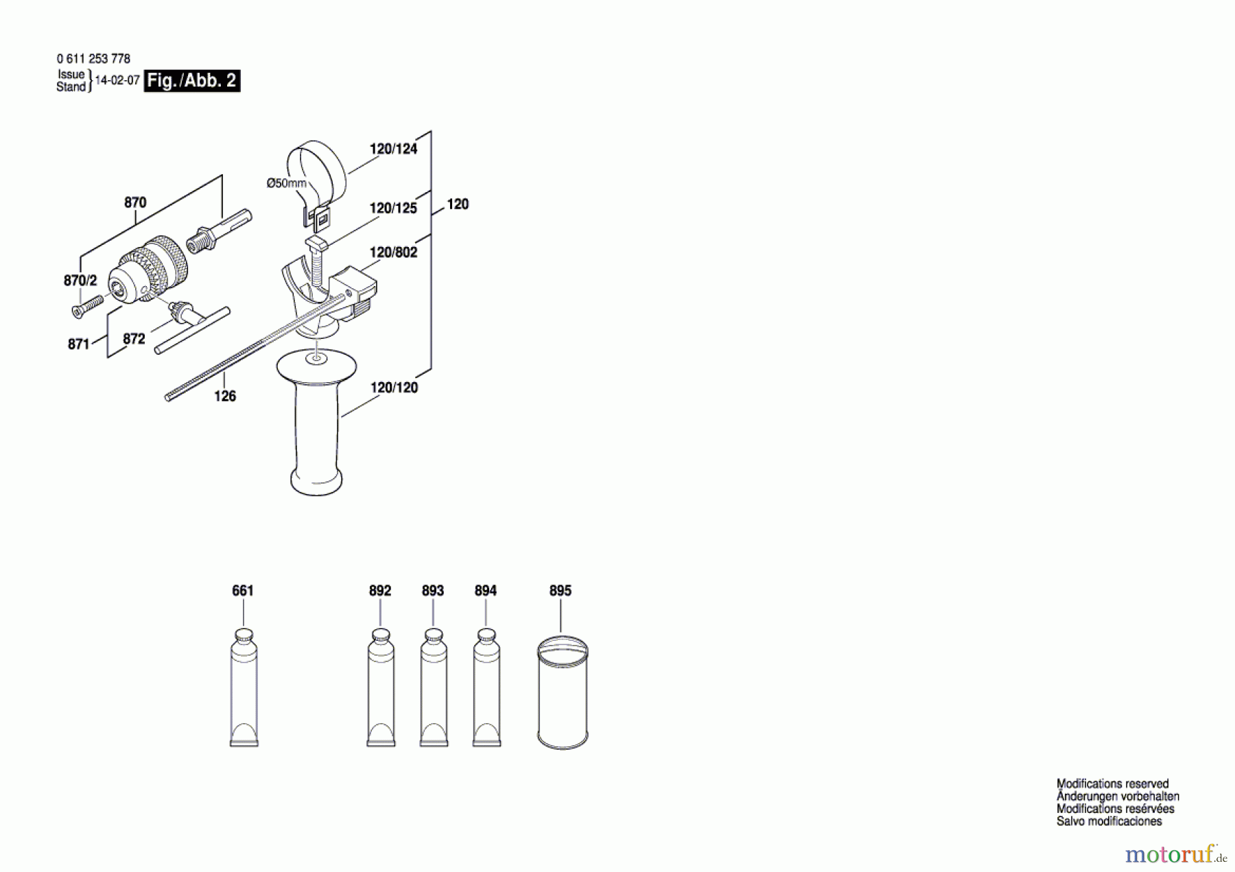 Bosch Werkzeug Bohrhammer 329 C Seite 2