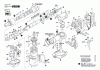 Bosch Schlaghammer MH 5-XE Ersatzteile Seite 1