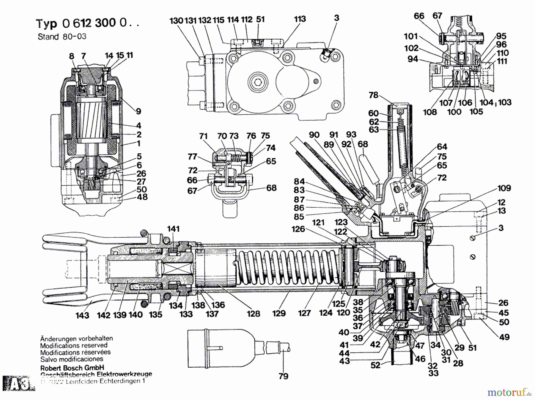 Bosch Werkzeug Hf-Schlaghammer ---- Seite 1