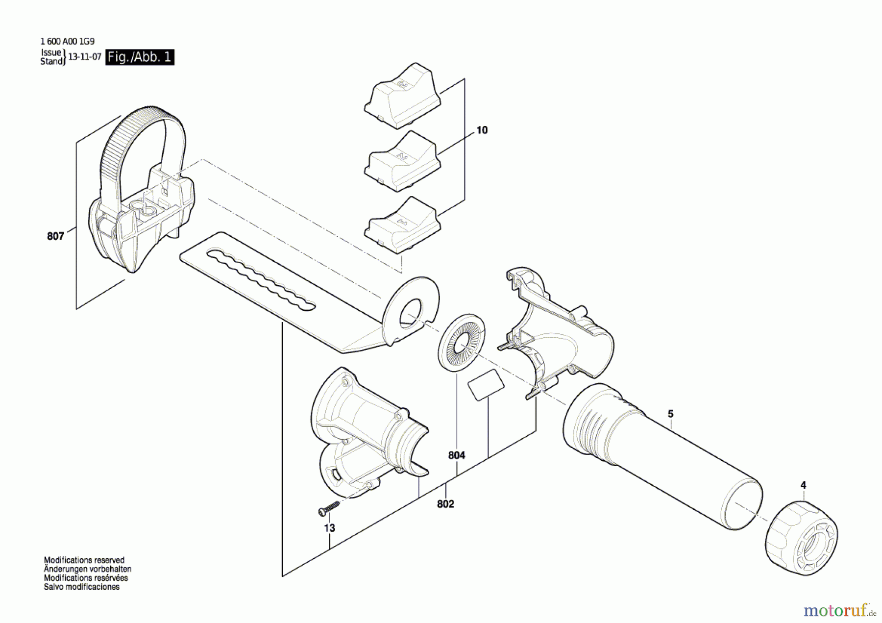 Bosch Werkzeug Staubabsaugung HDC300 Seite 1