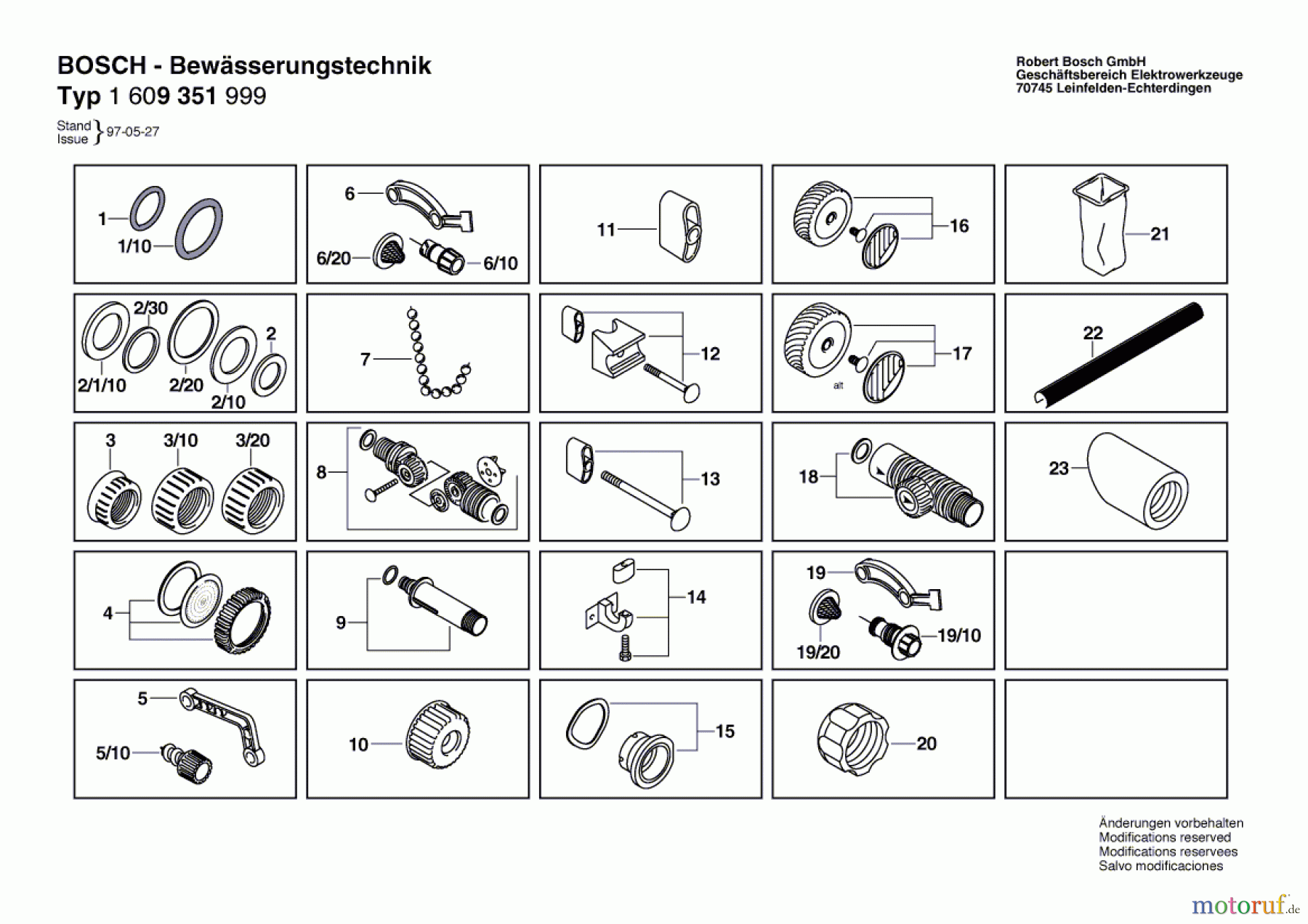 Bosch Werkzeug Ventil ---- Seite 1