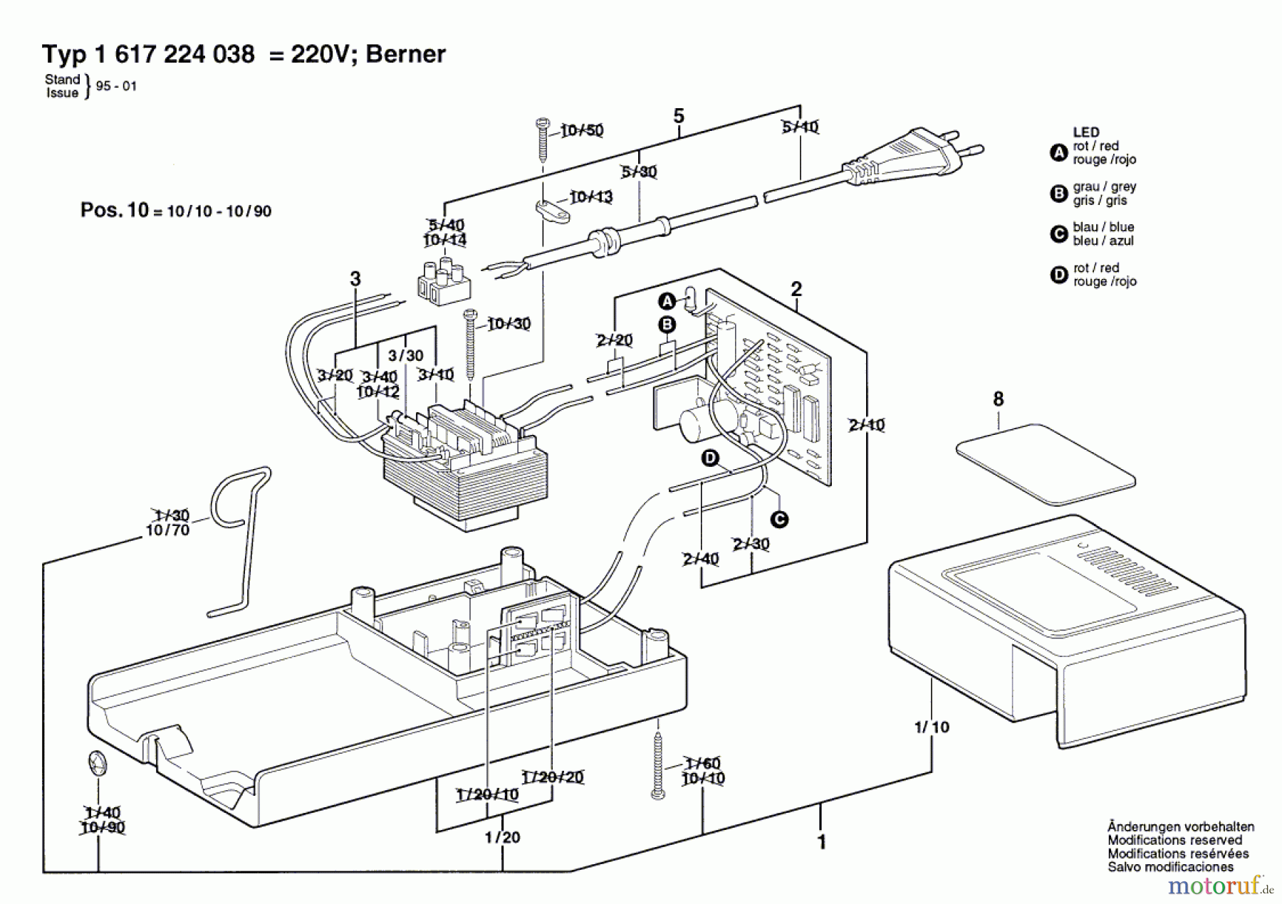 Bosch Werkzeug Batterie-Ladegerät ---- Seite 1