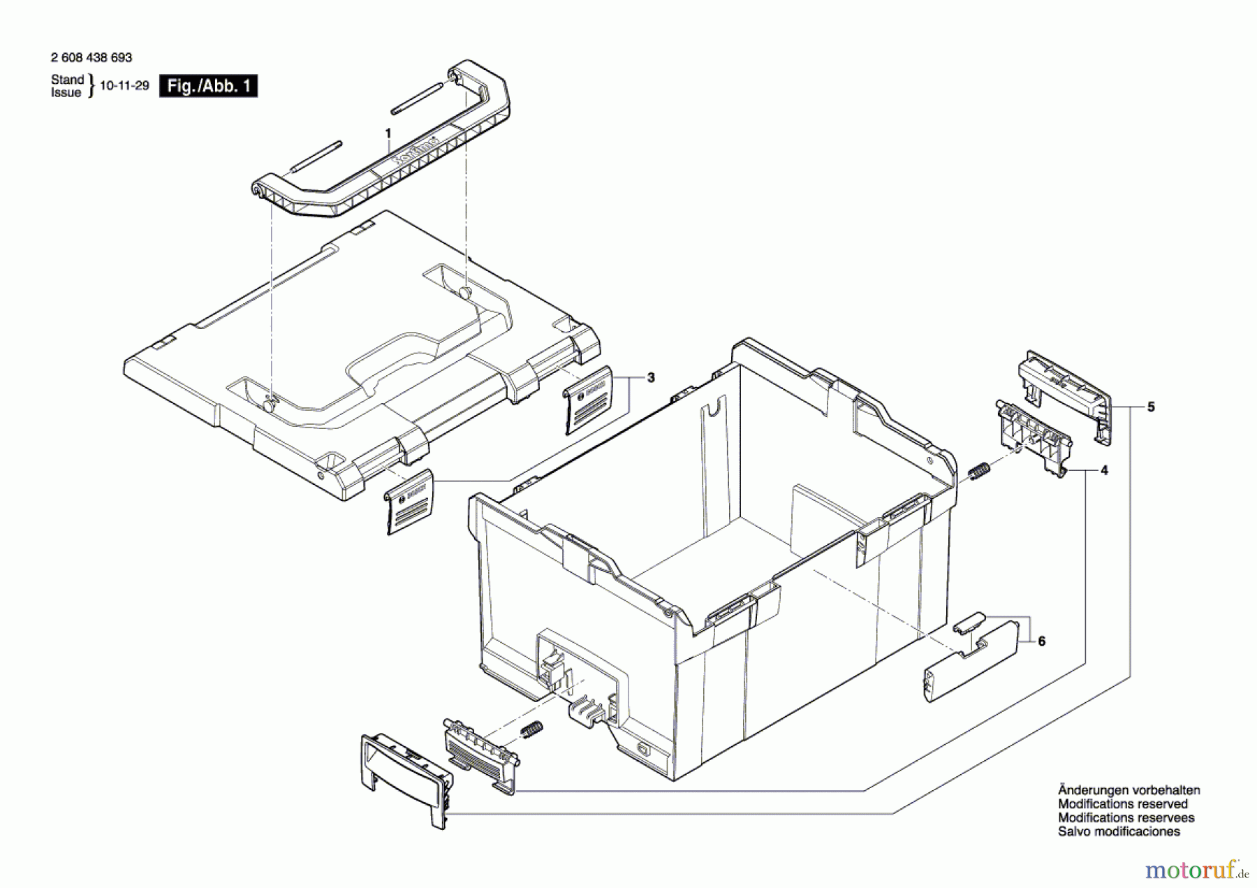 Bosch Werkzeug Tragkasten L-Boxx 238 Seite 1