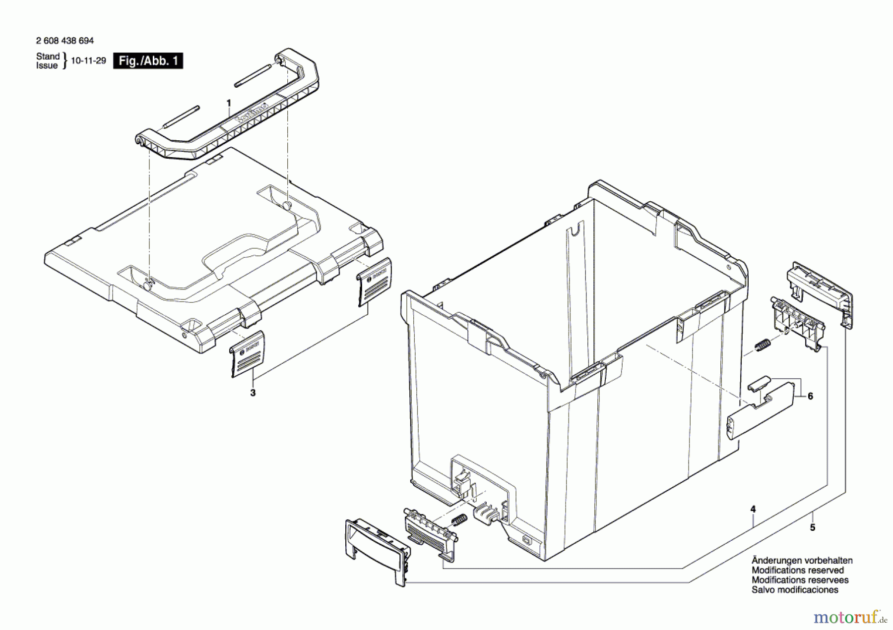 Bosch Werkzeug Tragkasten L-Boxx 374 Seite 1