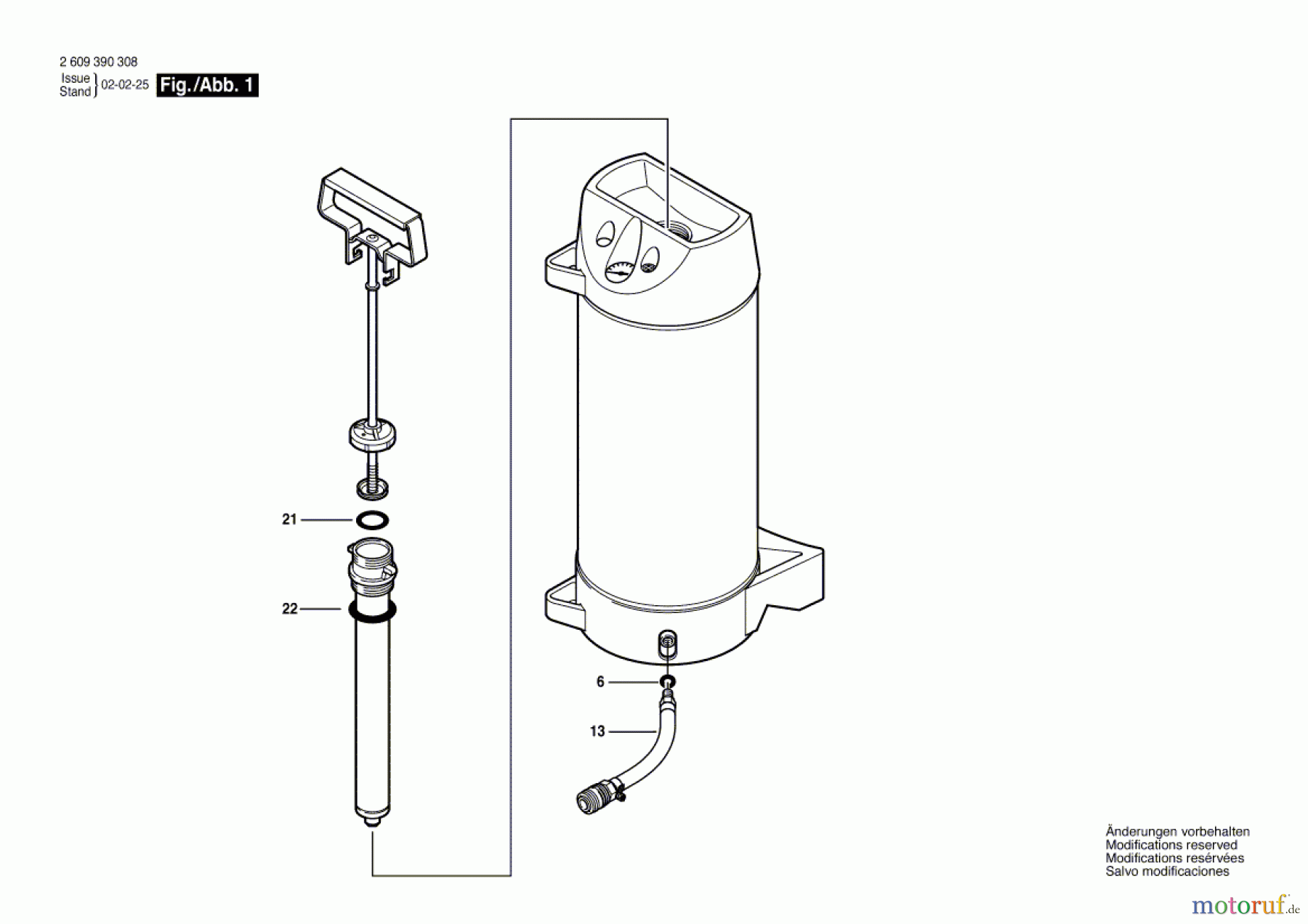 Bosch Werkzeug Einstellgerät ---- Seite 1