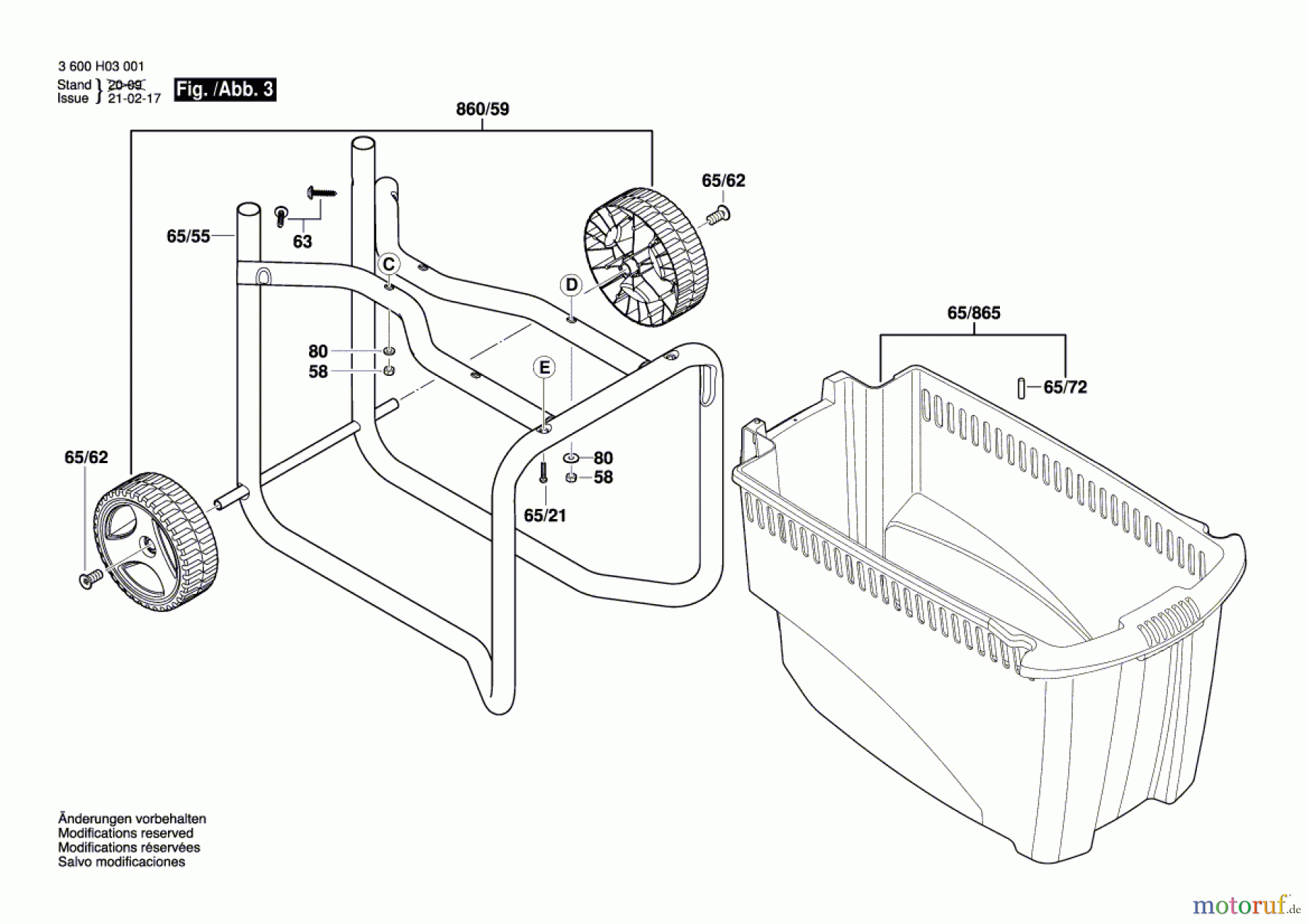  Bosch Gartengeräte Häcksler AXT 25 D Seite 3