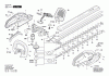 Bosch Heckenschere AdvancedHedgeCut 36V-55 Ersatzteile Seite 1