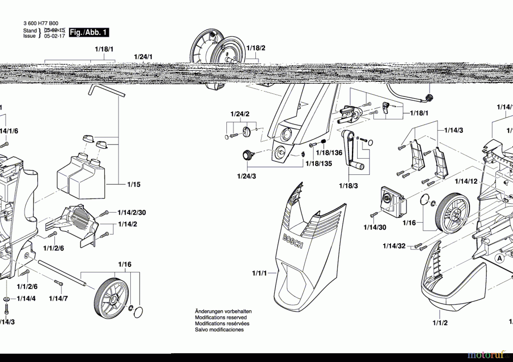 Bosch Wassertechnik Hochdruckreiniger AQUATAK 150 PRO X Seite 1