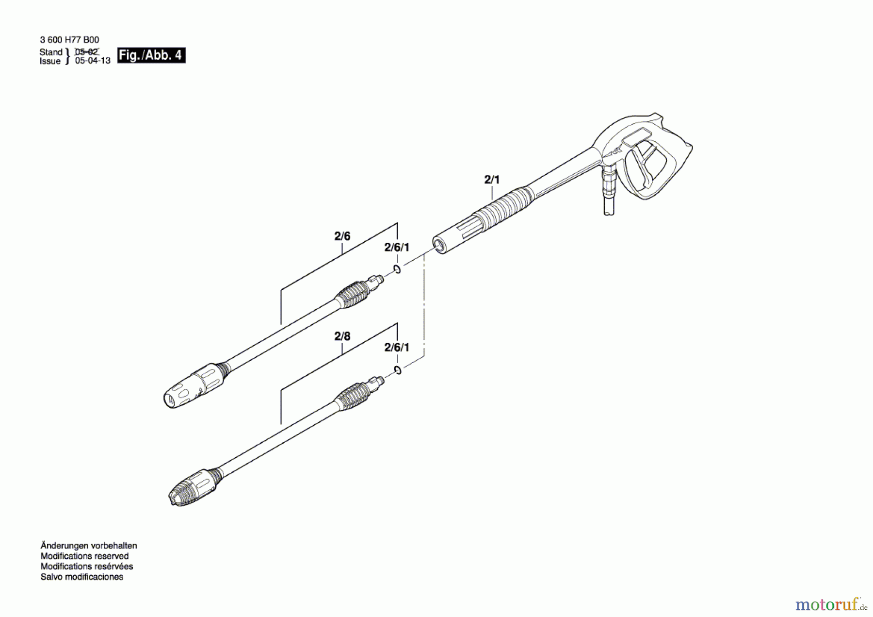  Bosch Wassertechnik Hochdruckreiniger AQUATAK 150 PRO X Seite 4