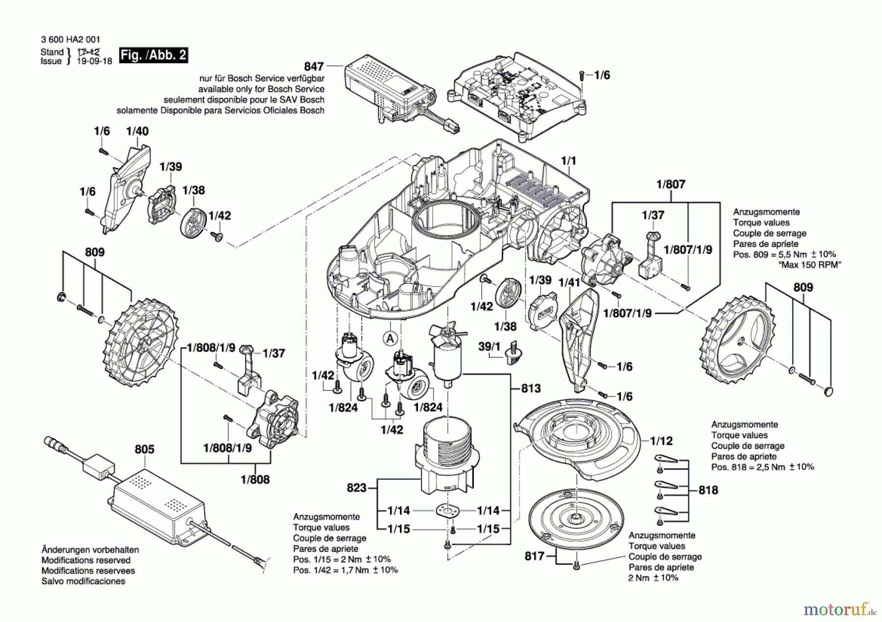  Bosch Gartengeräte Autonomer Rasenmäher Indego Seite 2