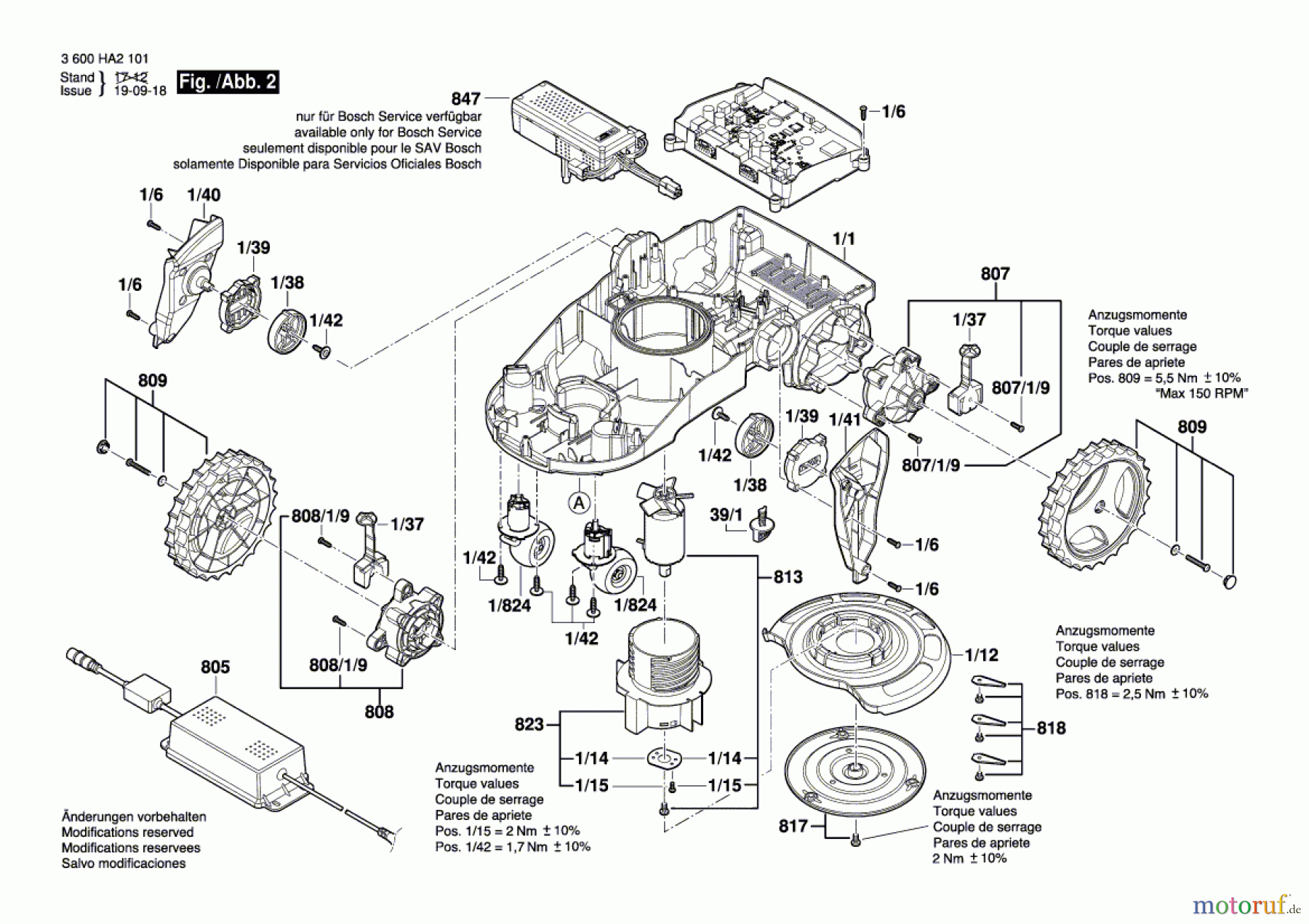  Bosch Gartengeräte Autonomer Rasenmäher Indego Seite 2