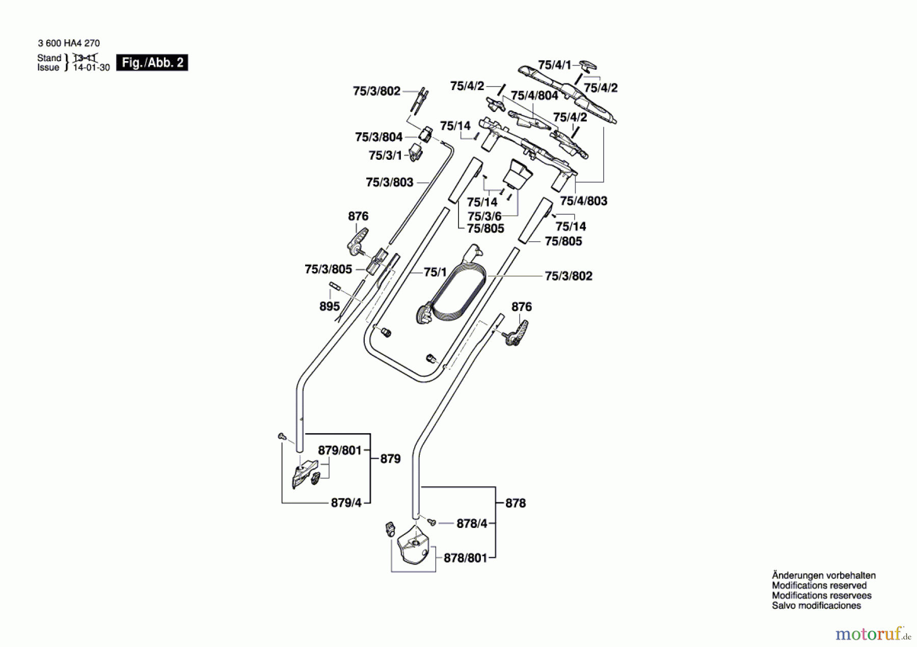  Bosch Gartengeräte Rasenmäher Rotak 40-17 Ergoflex Seite 2