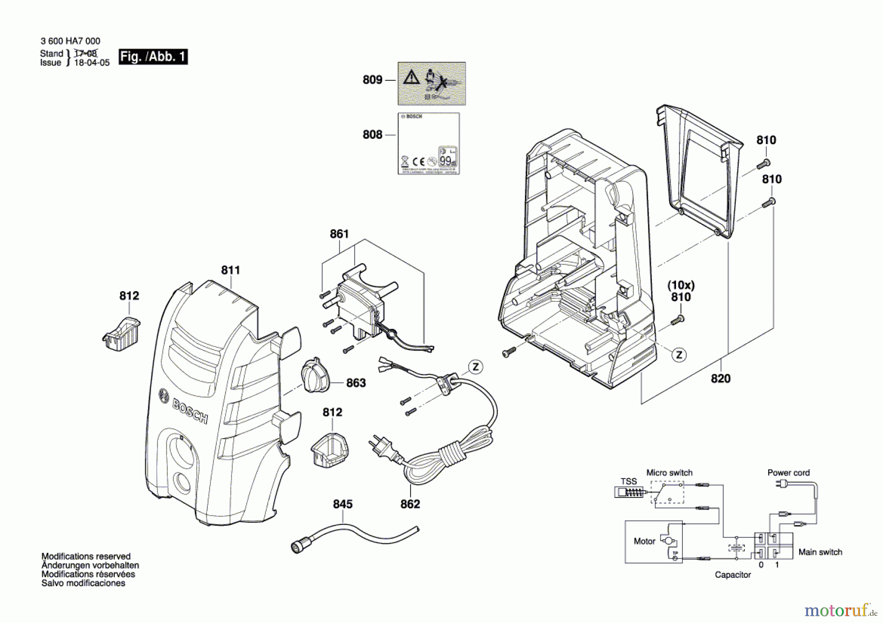  Bosch Wassertechnik Hochdruckreiniger AQT 33-10 Seite 1