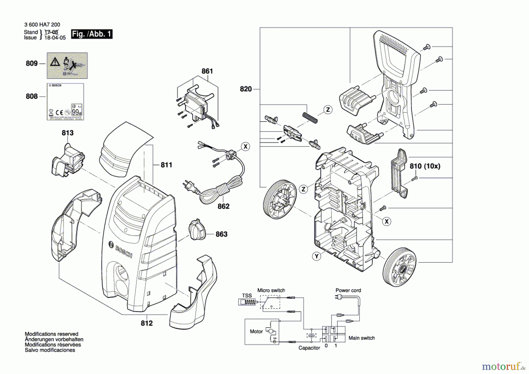 Bosch Wassertechnik Hochdruckreiniger AQT 37-13 Seite 1