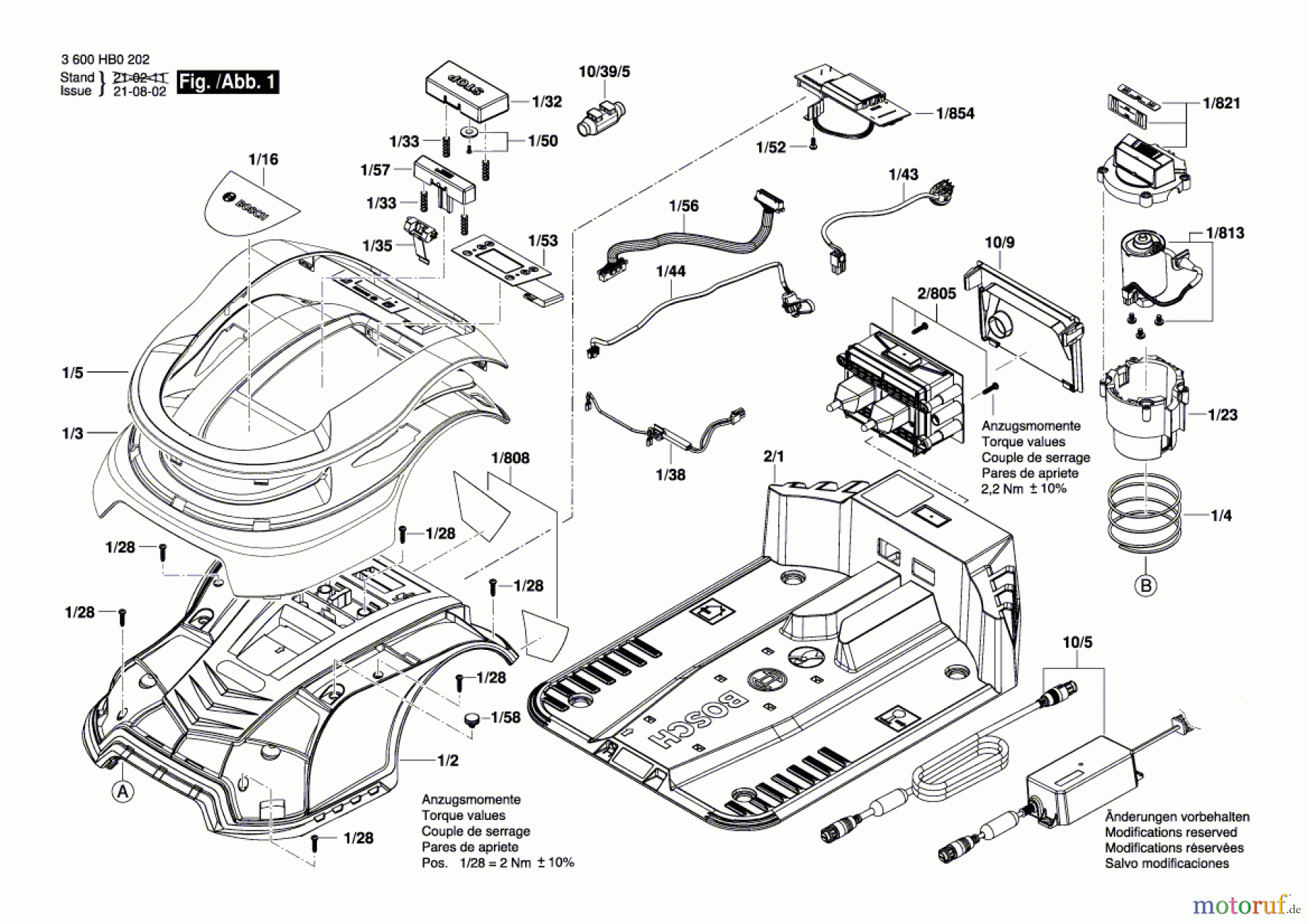  Bosch Gartengeräte Autonomer Rasenmäher Indego S 500 Seite 1