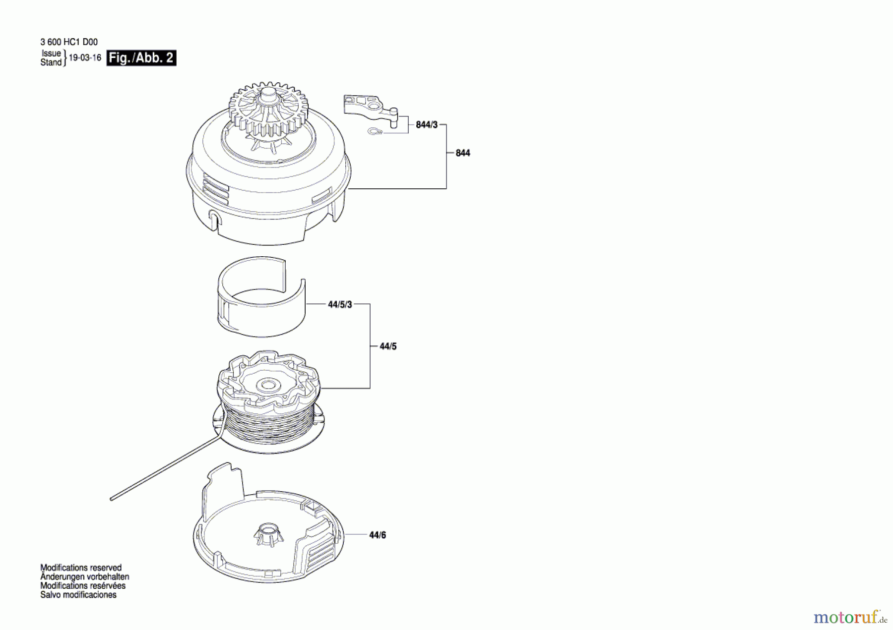 Bosch Gartengeräte Rasentrimmer UniversalGrassCut 18-260 Seite 2