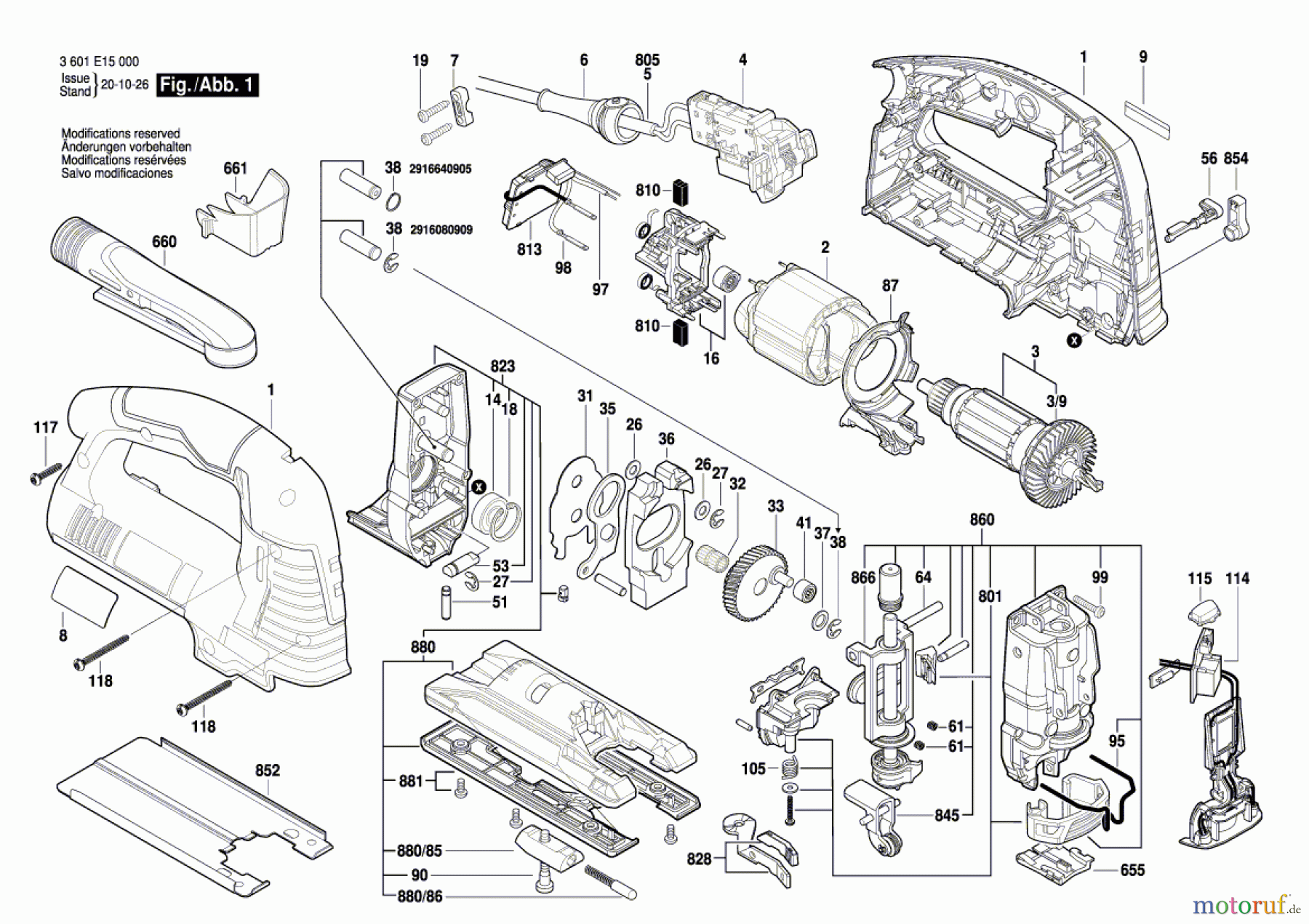  Bosch Werkzeug Stichsäge GST 140 BCE Seite 1