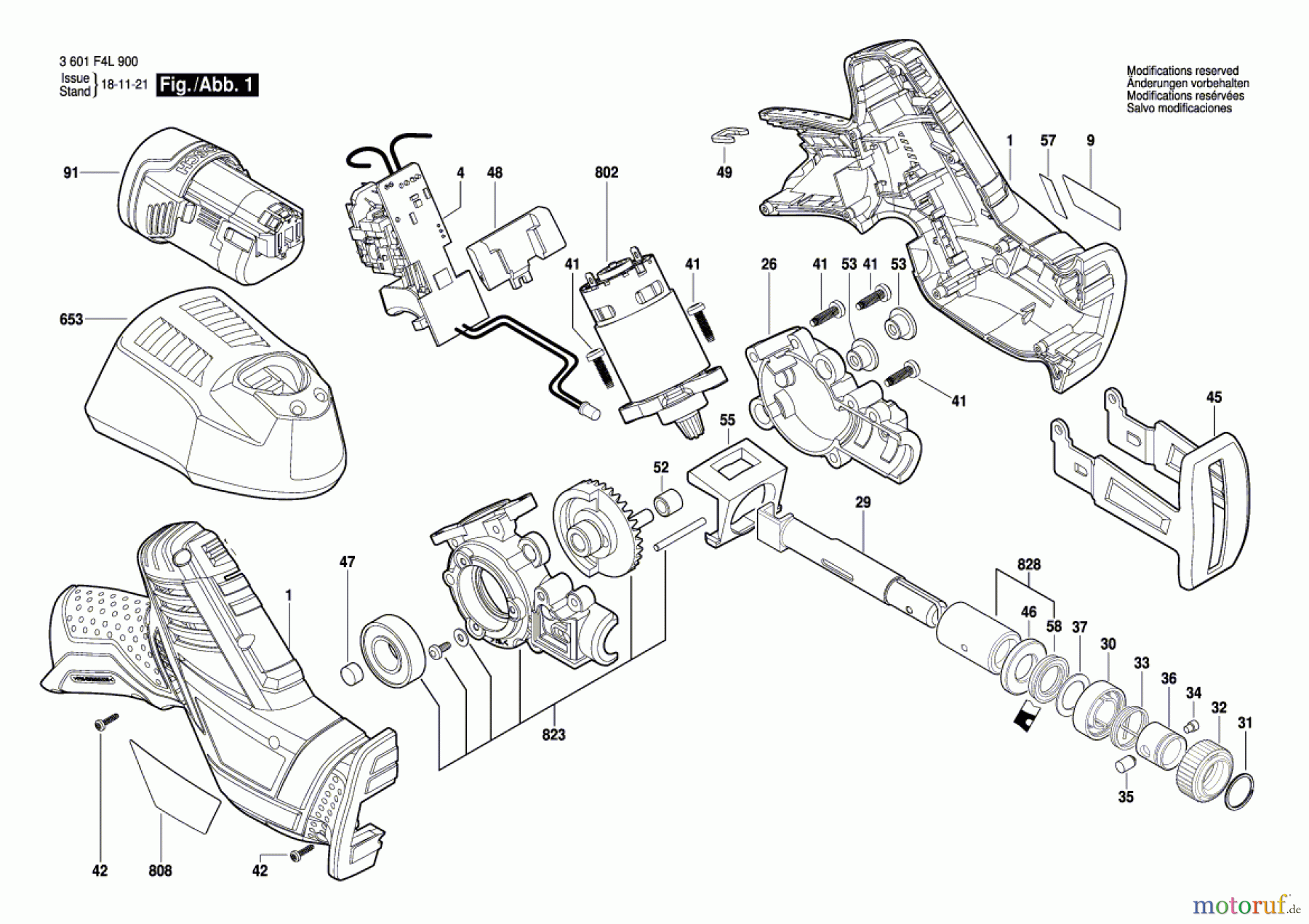 Bosch Akku Werkzeug Akku-Säbelsäge GSA 12V-14 Seite 1