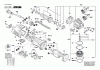 Bosch Winkelschleifer GWX 17-150 Ersatzteile Seite 1