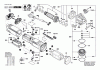 Bosch Winkelschleifer GWX 14-125 S Ersatzteile Seite 1