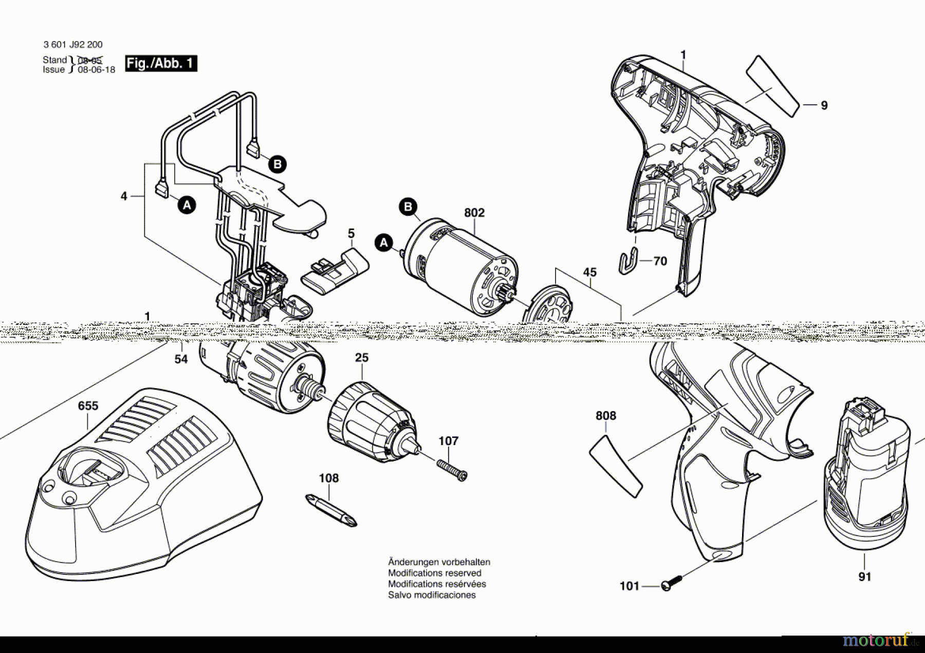 Bosch Akku Werkzeug Akku-Bohrschrauber GSR 10,8 V-LIQ Seite 1