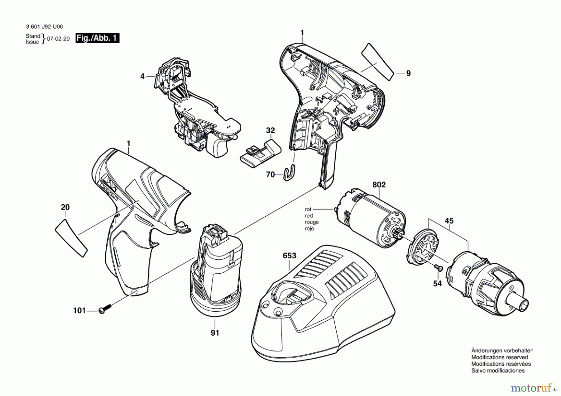 Bosch Akku Werkzeug Akku-Schrauber BACS 10,8 V-LI Seite 1