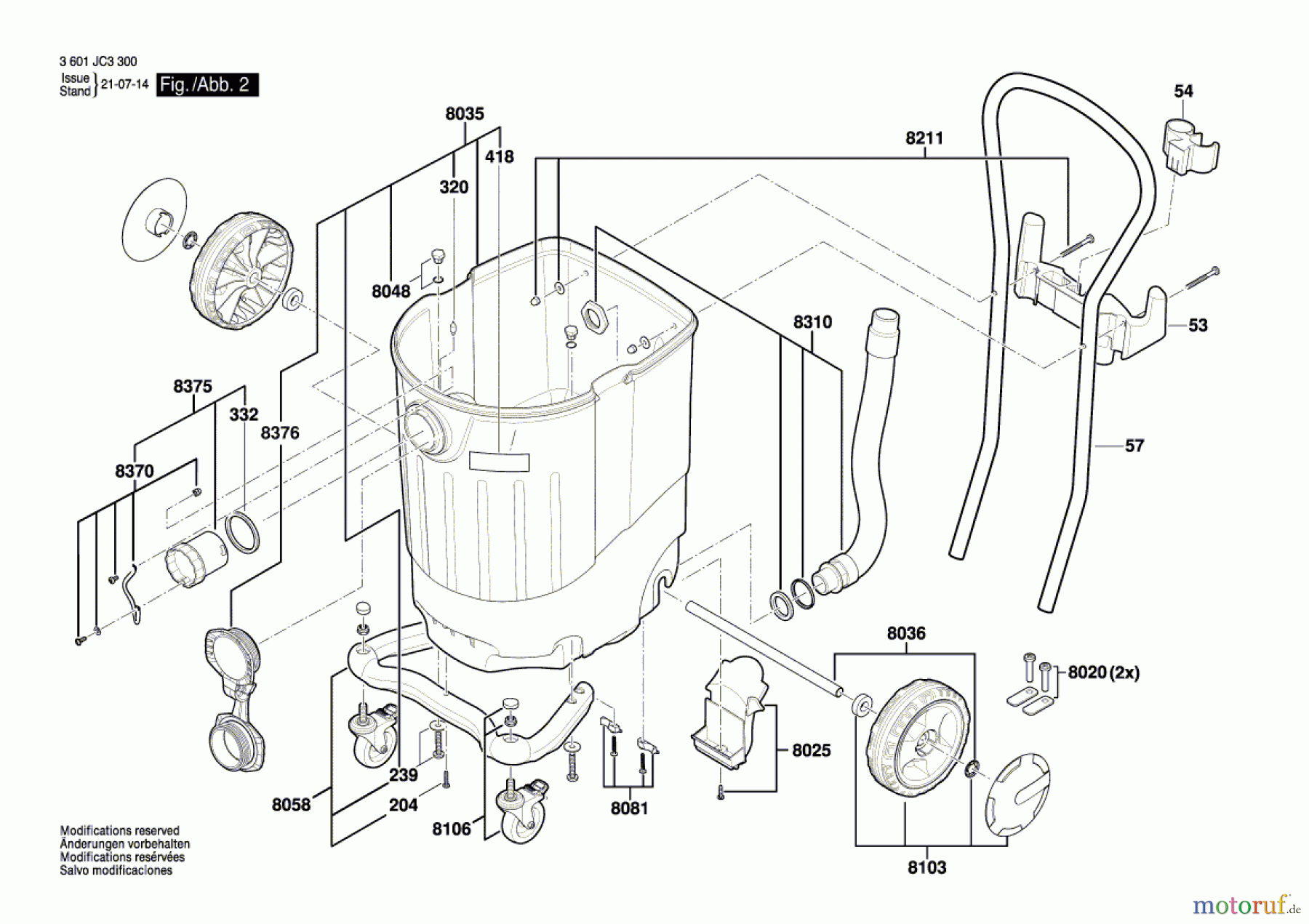Bosch Werkzeug Allzwecksauger GAS 55 M AFC Seite 2