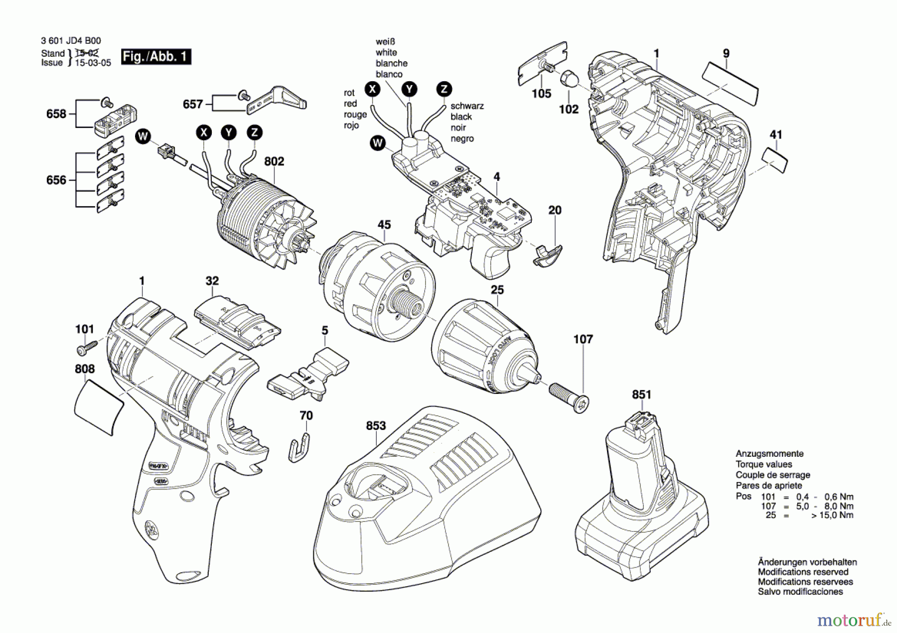 Bosch Akku Werkzeug Gw-Akku-Schrauber A-BS BL 12 V Seite 1