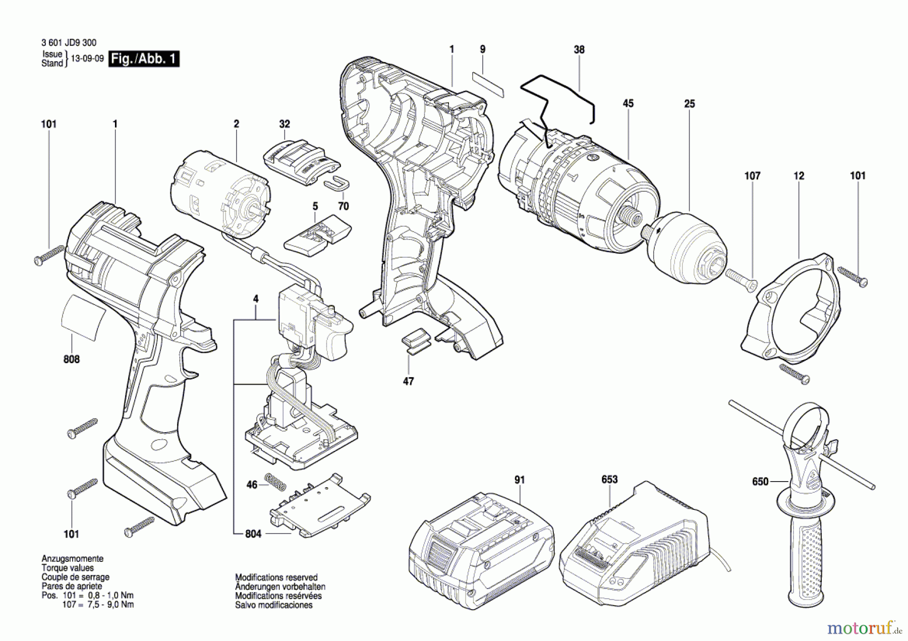  Bosch Akku Werkzeug Akku-Schlagbohrschrauber GSB 18 VE-2-LI Seite 1