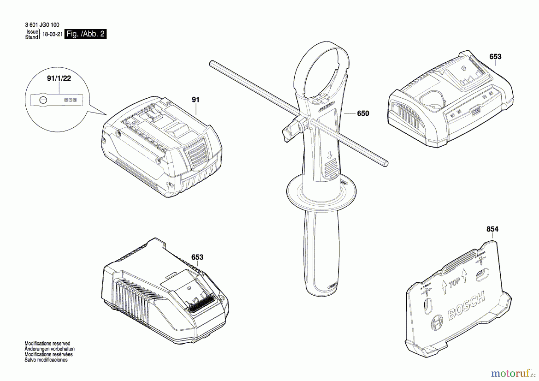 Bosch Akku Werkzeug Akku-Bohrschrauber GSR 18V-110 C Seite 2